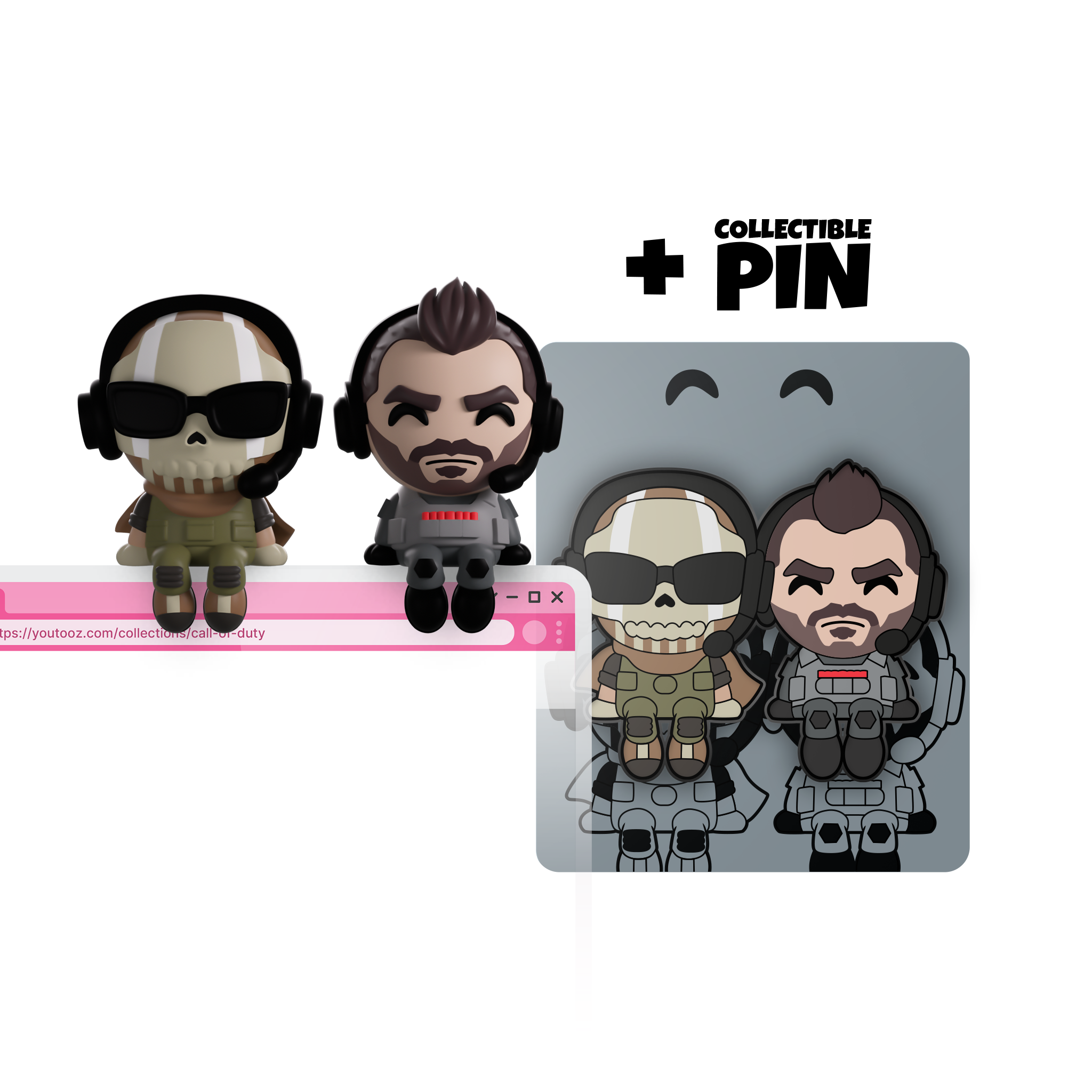 Alternative view of Ghost & Soap Monitor Buddiez