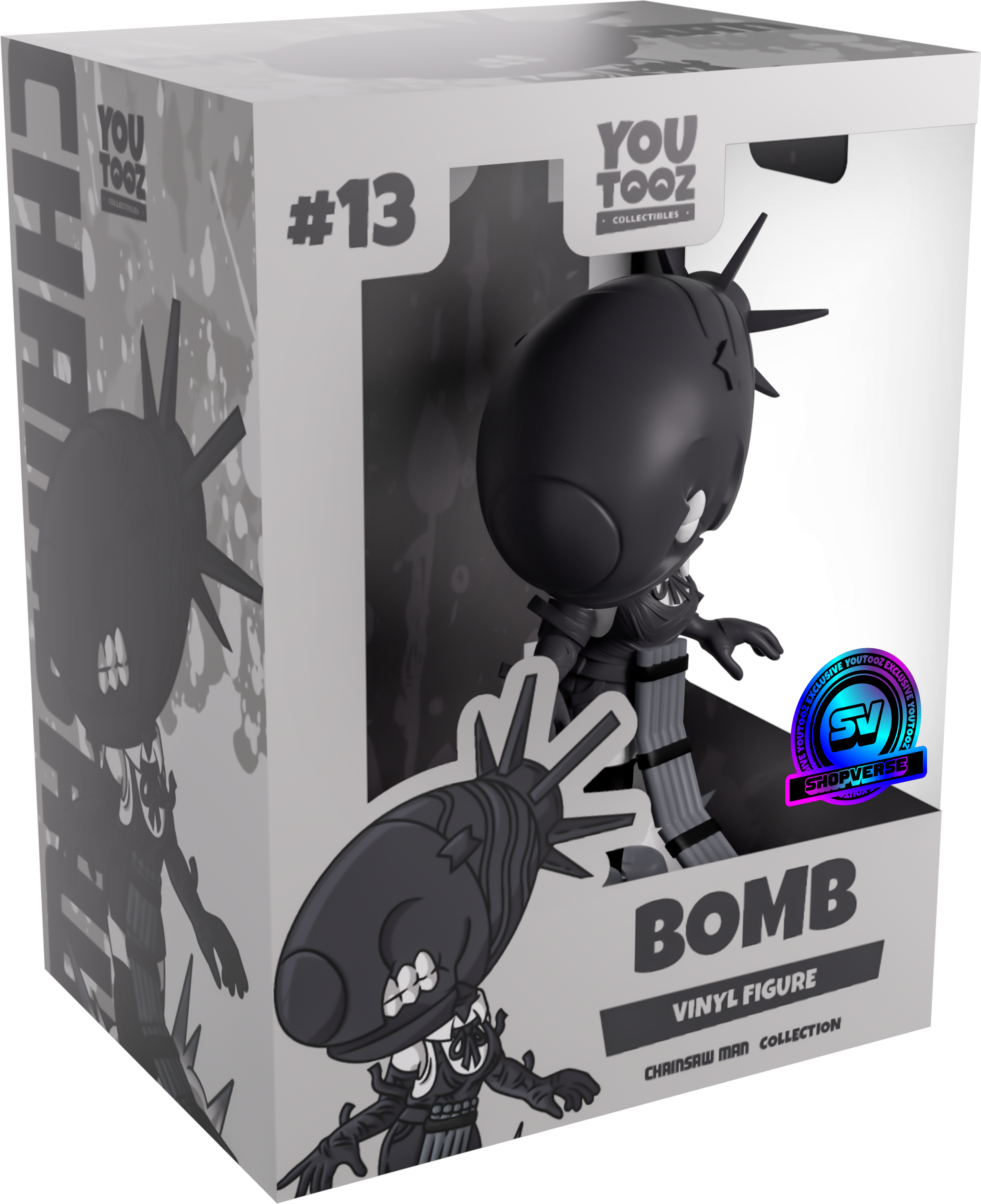 Alternative view of Black and White Bomb (Shopverse Exclusive)