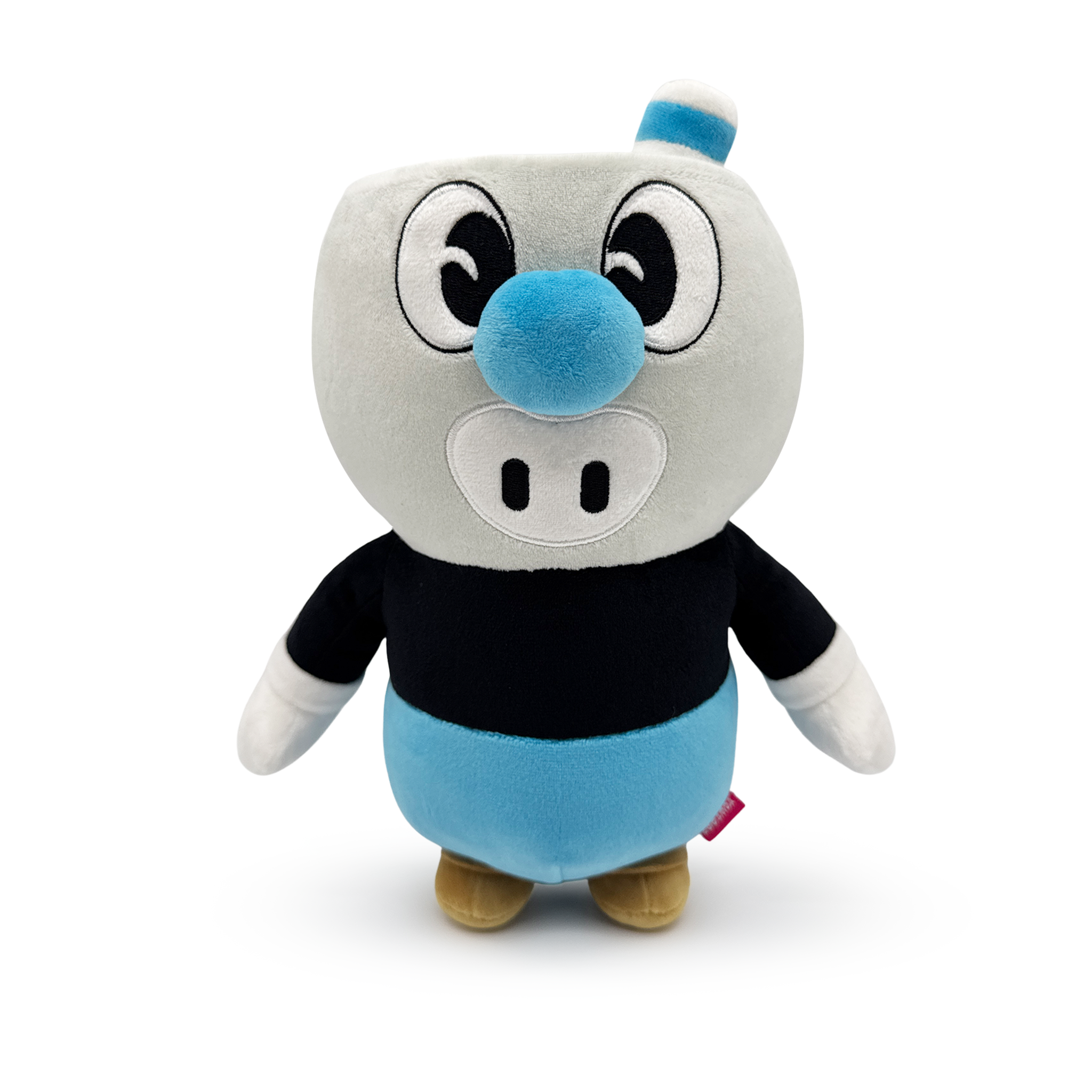 Alternative view of Cuphead x Fall Guys Mugman Plush (9in)
