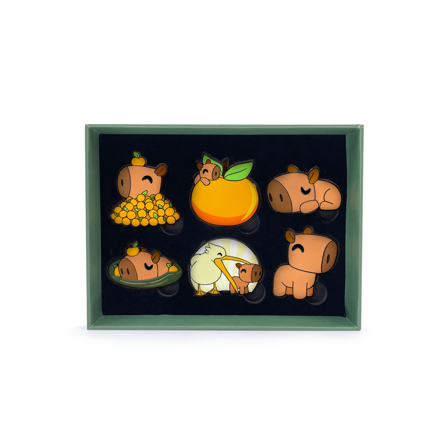 Capybara Pin Set - Image 10
