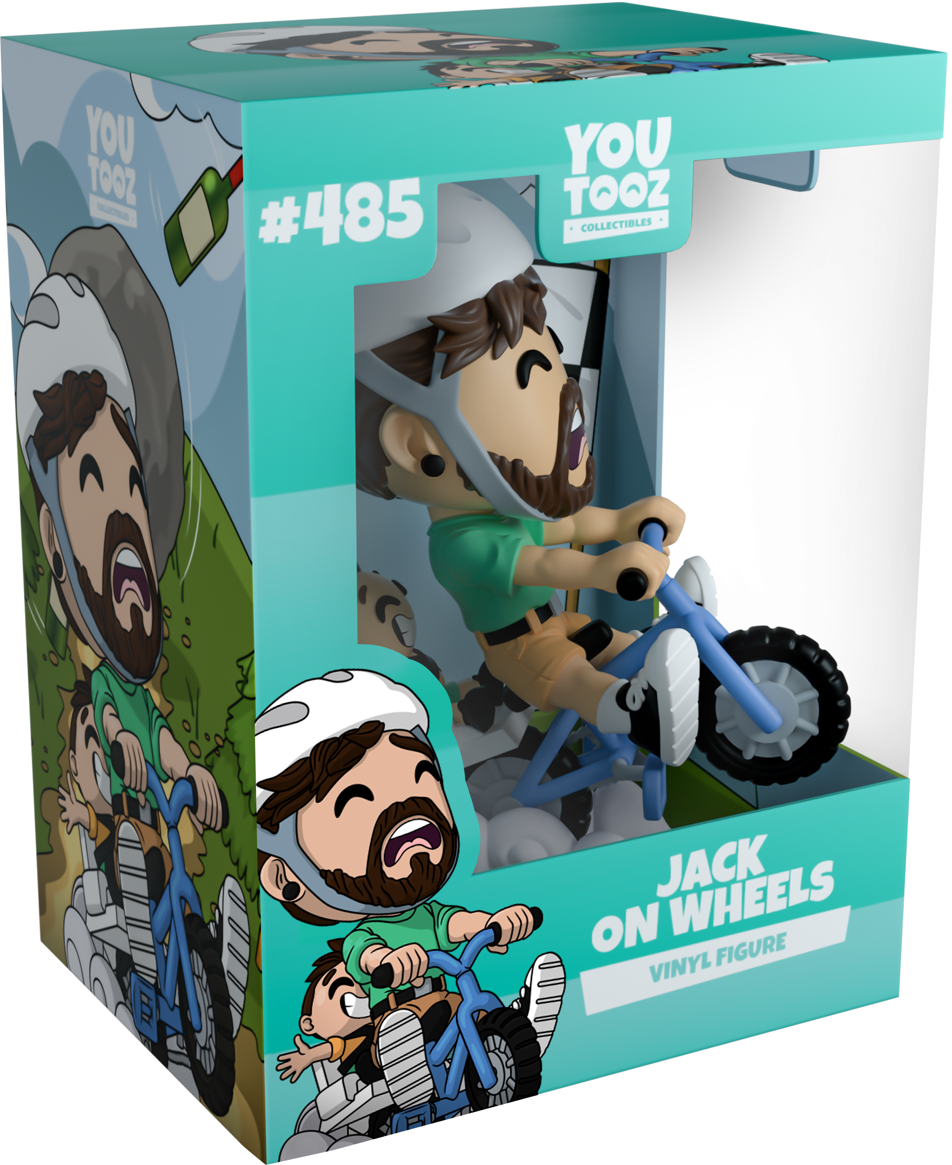 Alternative view of Jack on Wheels