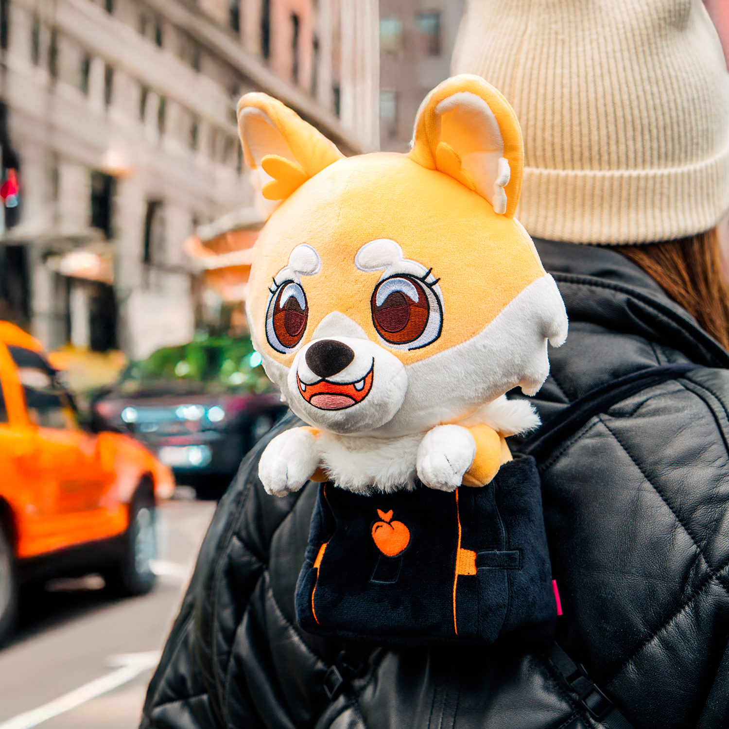 Maxine the Fluffy Corgi Plush (9in) - Image 7