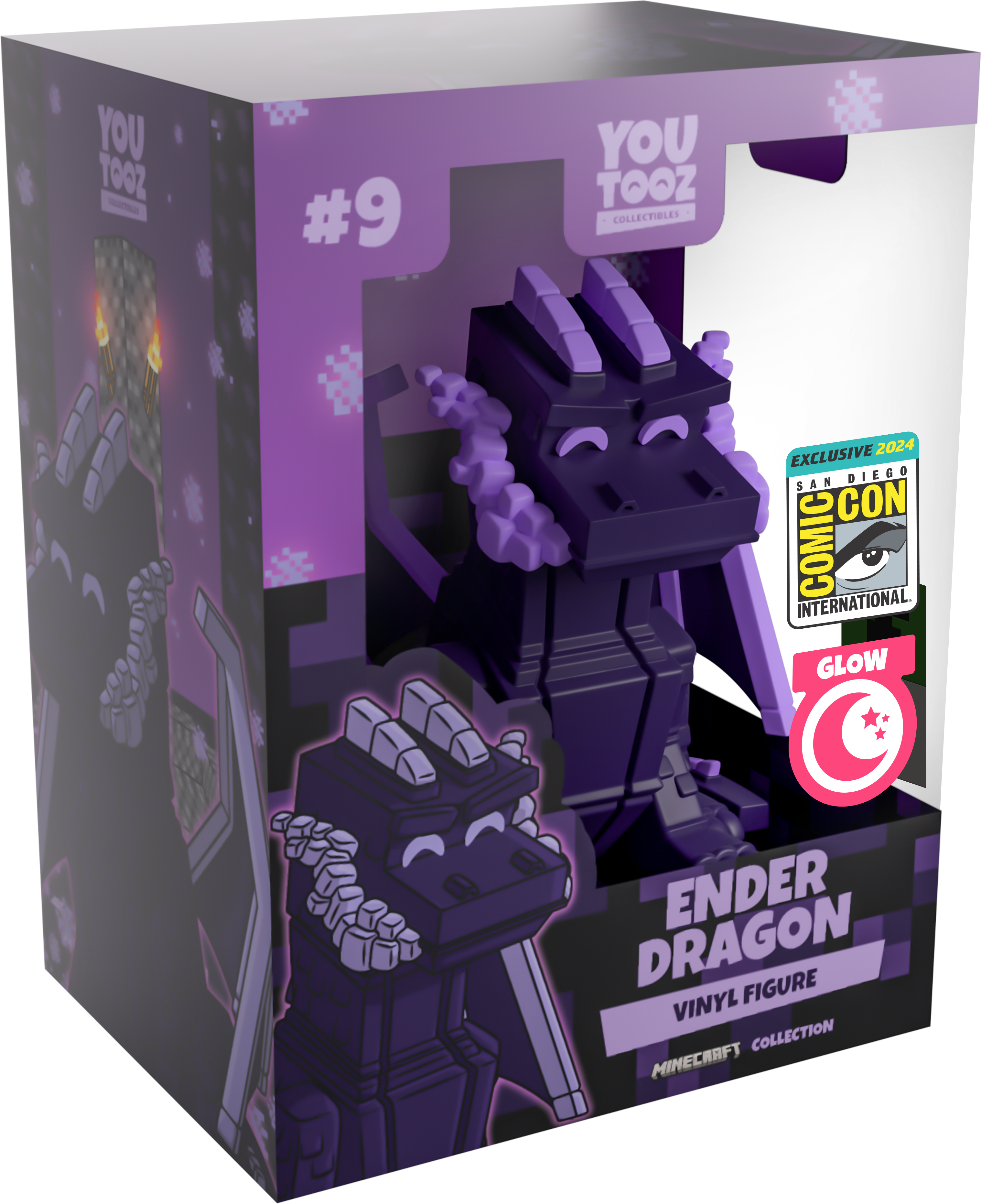 Glow in the Dark Obsidian Ender Dragon - Image 2