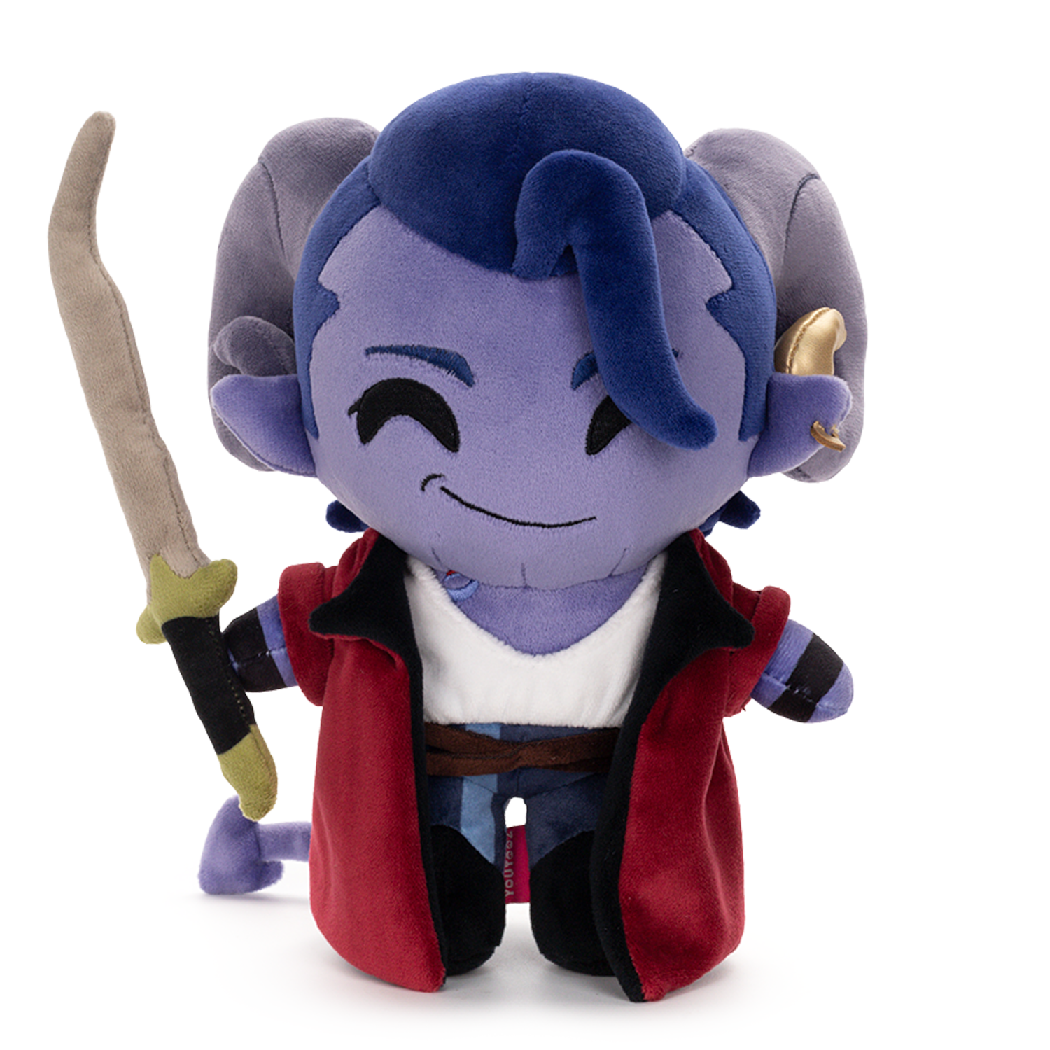 Alternative view of Critical Role: Mighty Nein Animated Series Mollymauk Plush (9in)