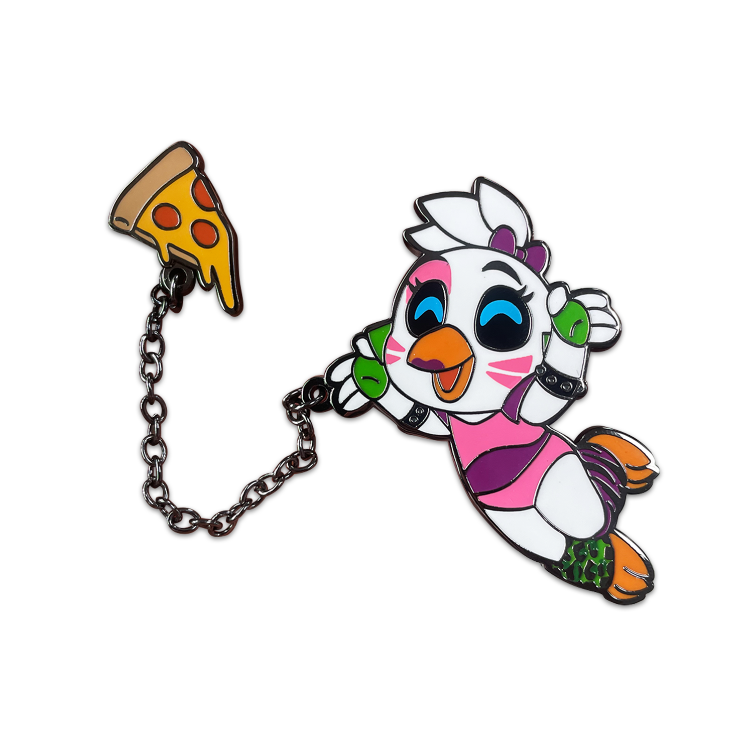Alternative view of Glamrock Chica Connected Pin