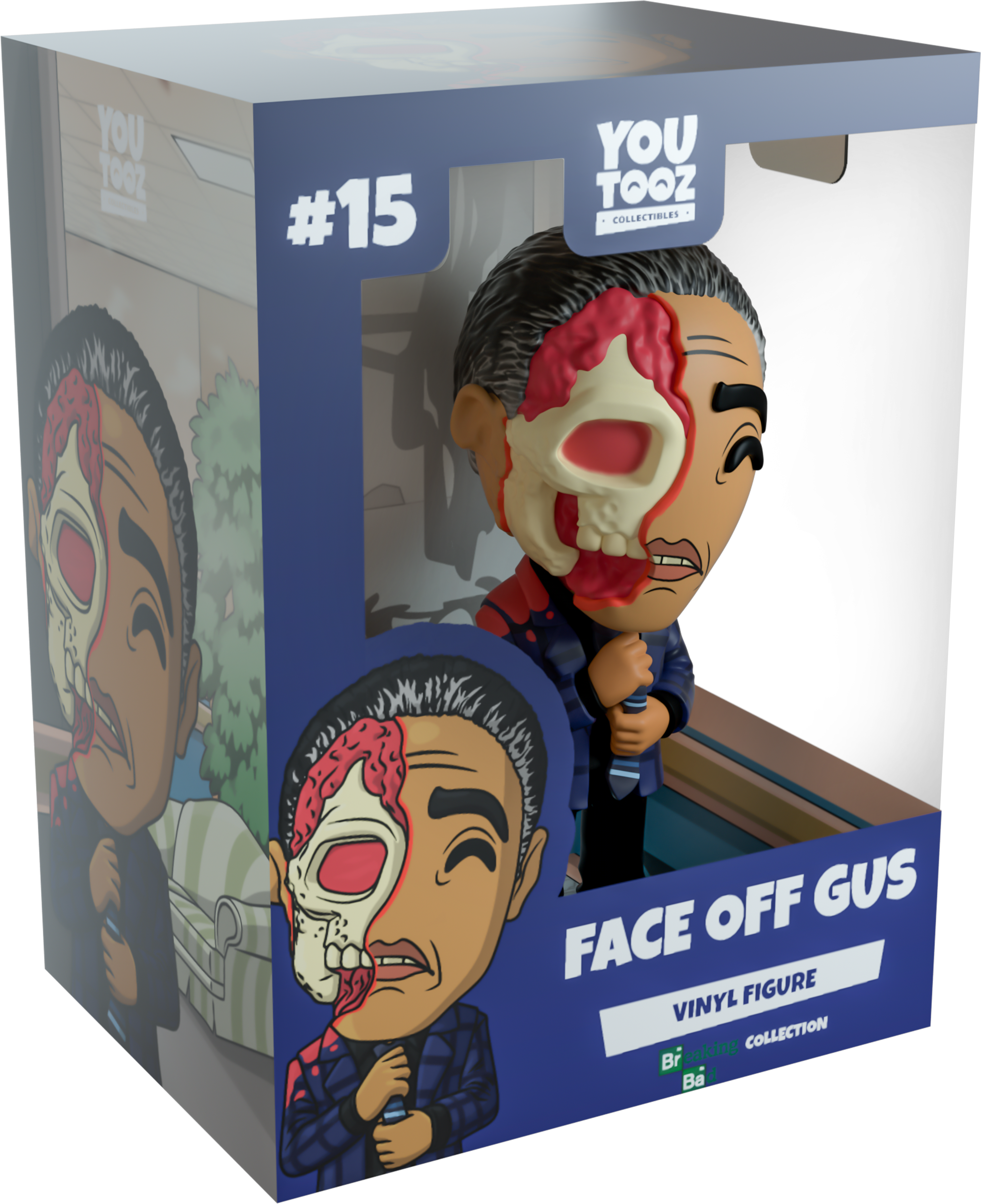 Alternative view of Face Off Gus