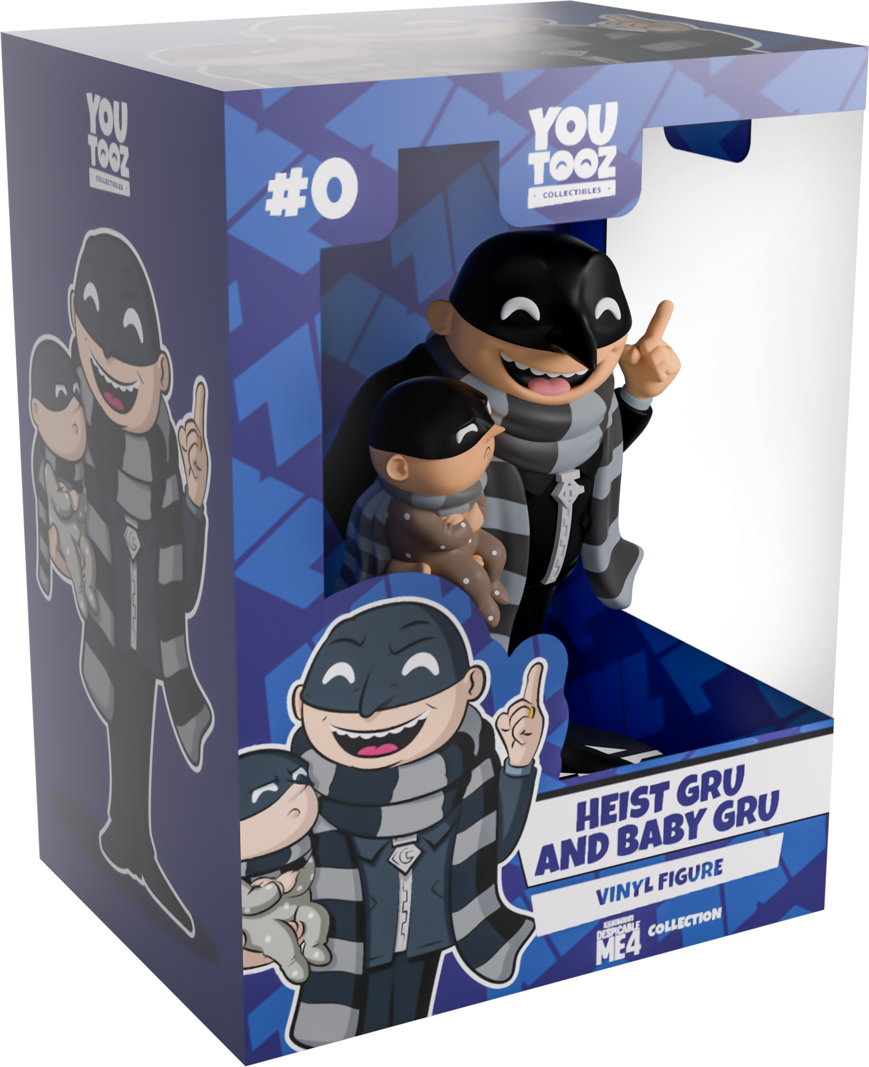 Alternative view of Heist Gru and Baby Gru