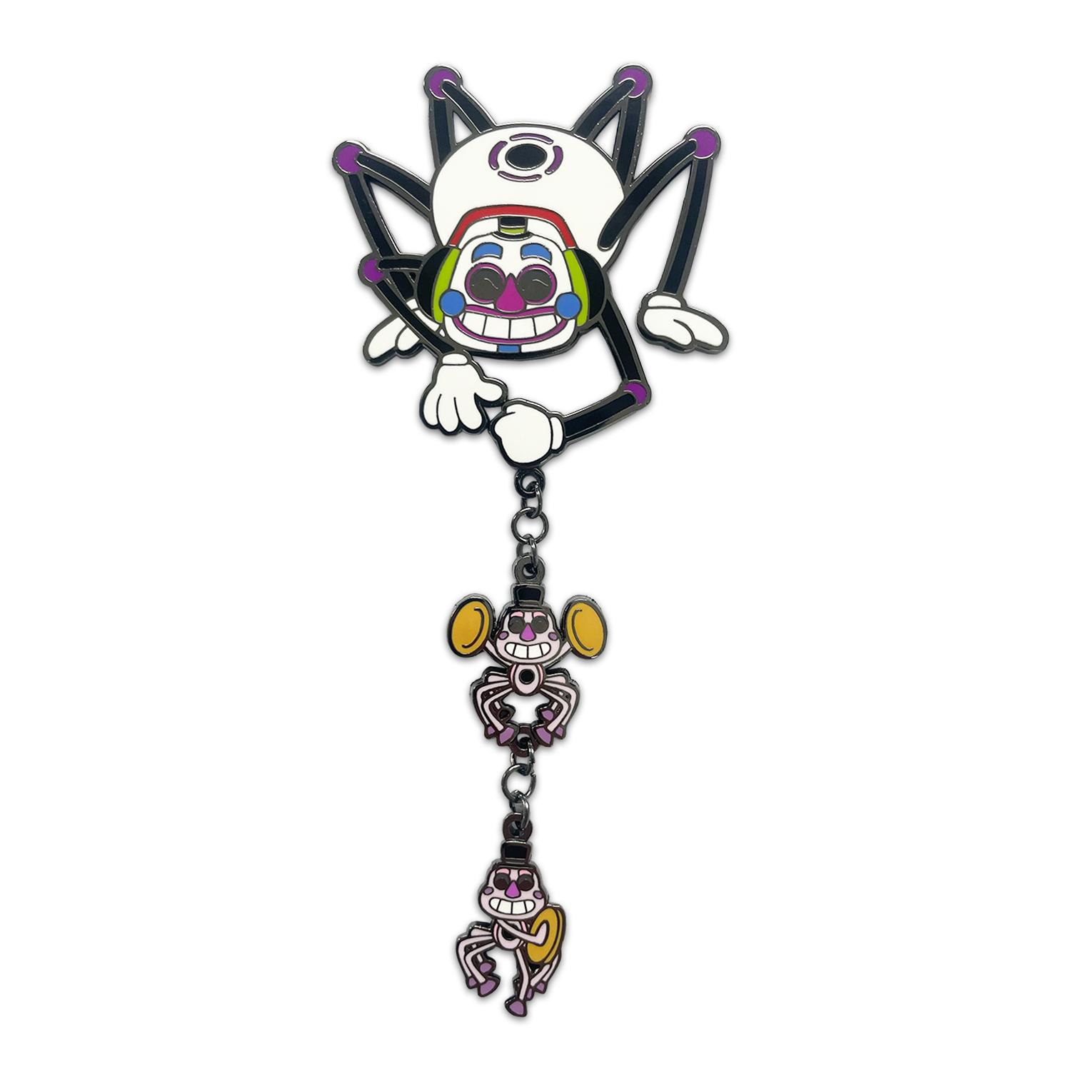 Alternative view of DJ Music Man Pin