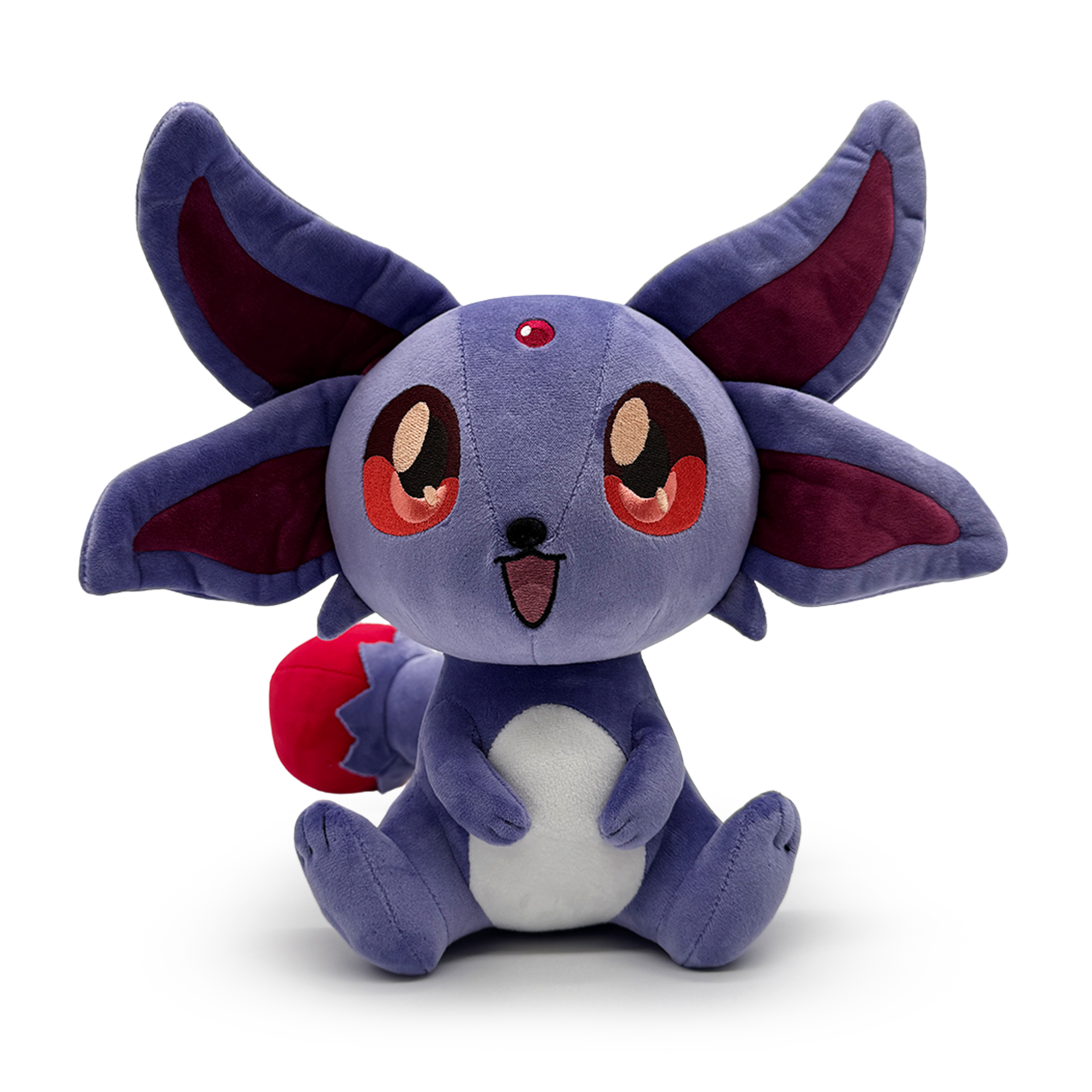Alternative view of Crystal Beast Ruby Carbuncle Plush (9in)