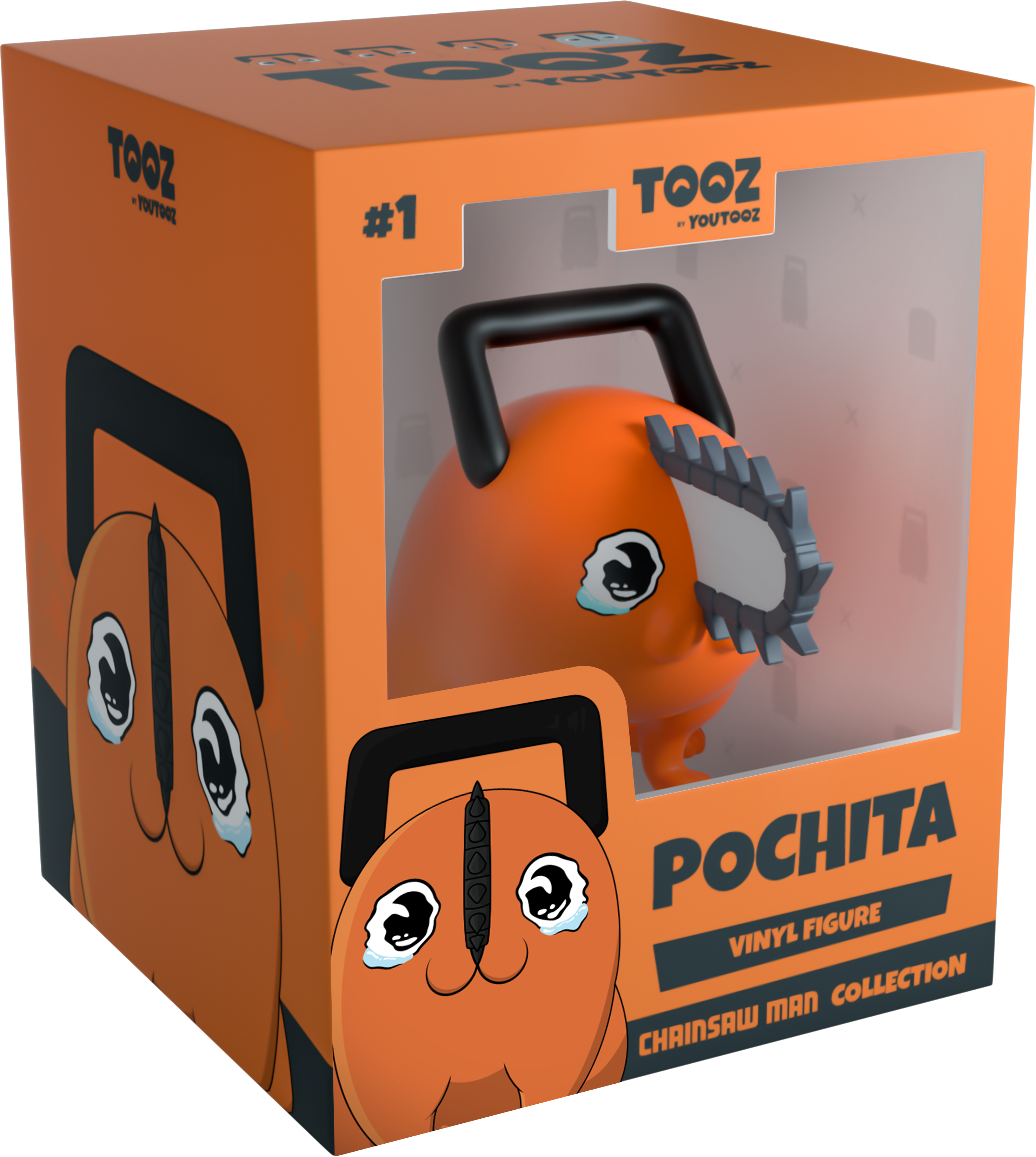 Alternative view of Pochita Crying