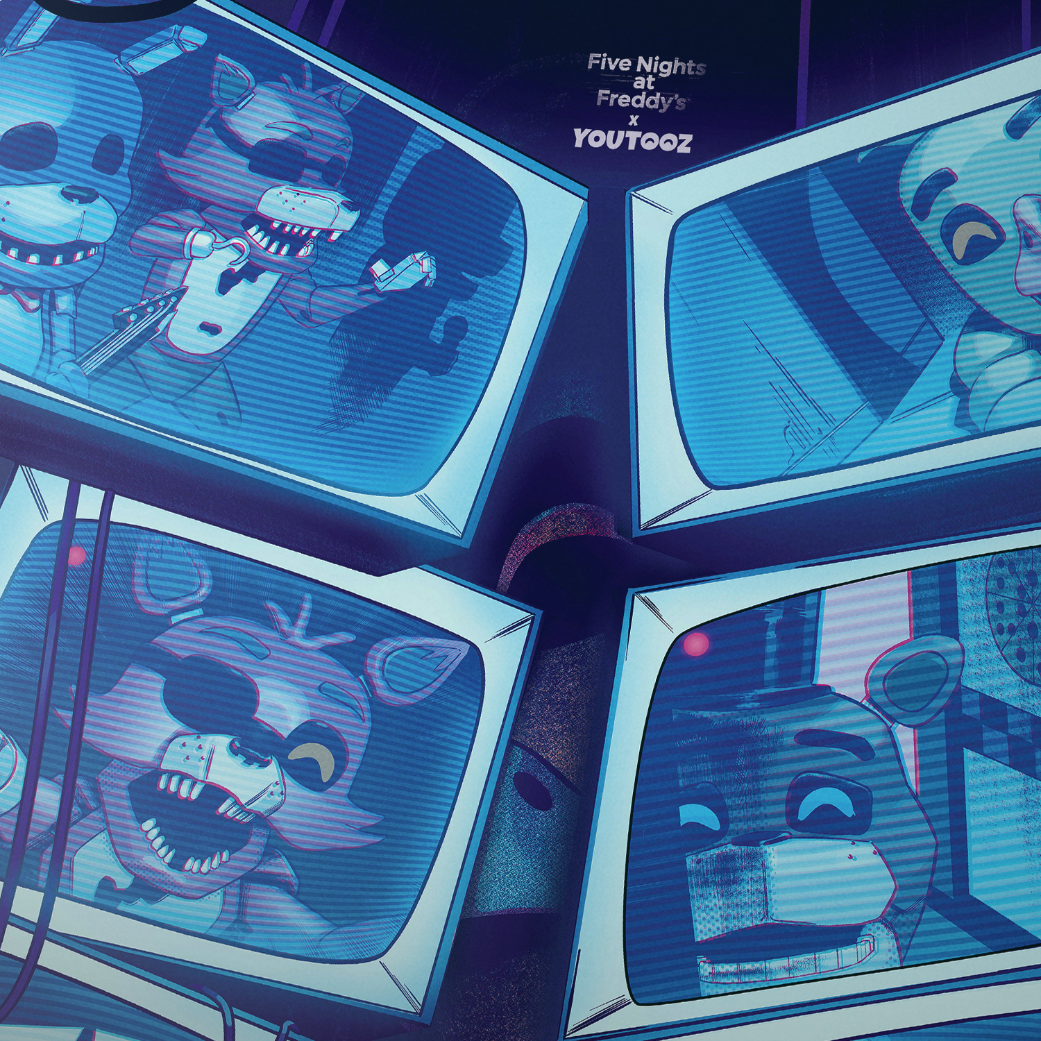 Five Nights At Freddy's Game 1 Print - Image 5