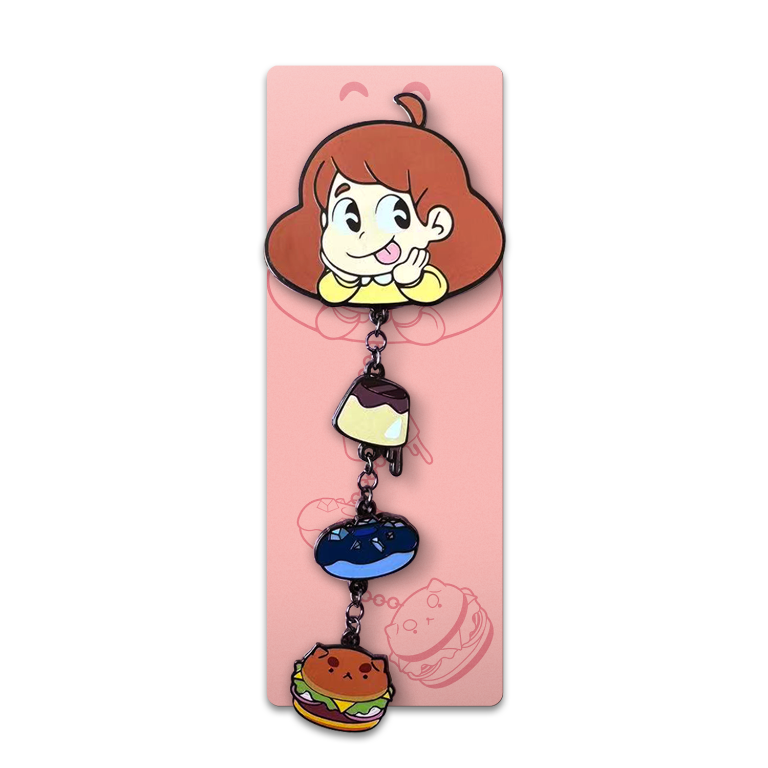 Alternative view of Bee Dangling Pin