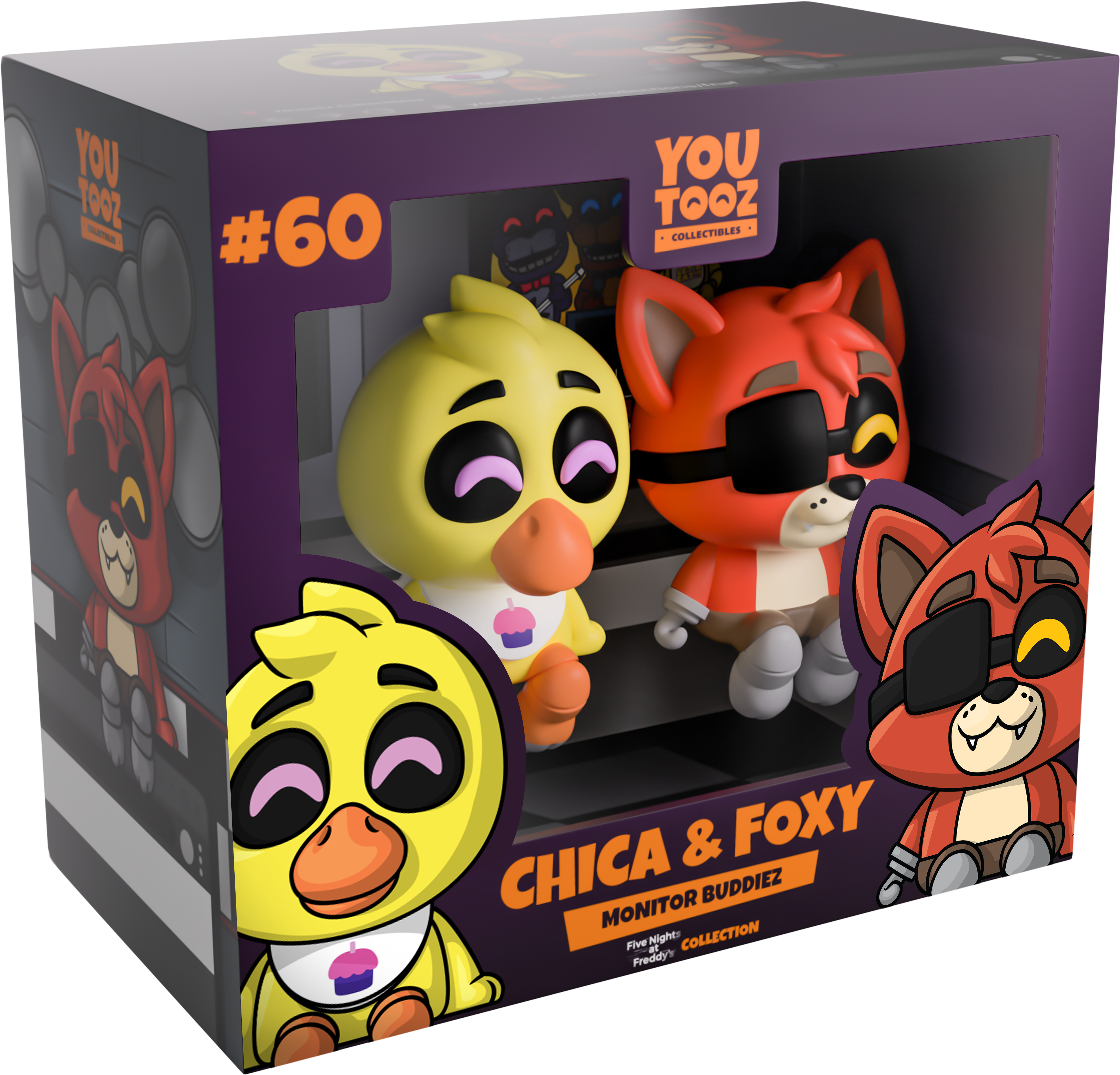 Alternative view of Chica and Foxy
