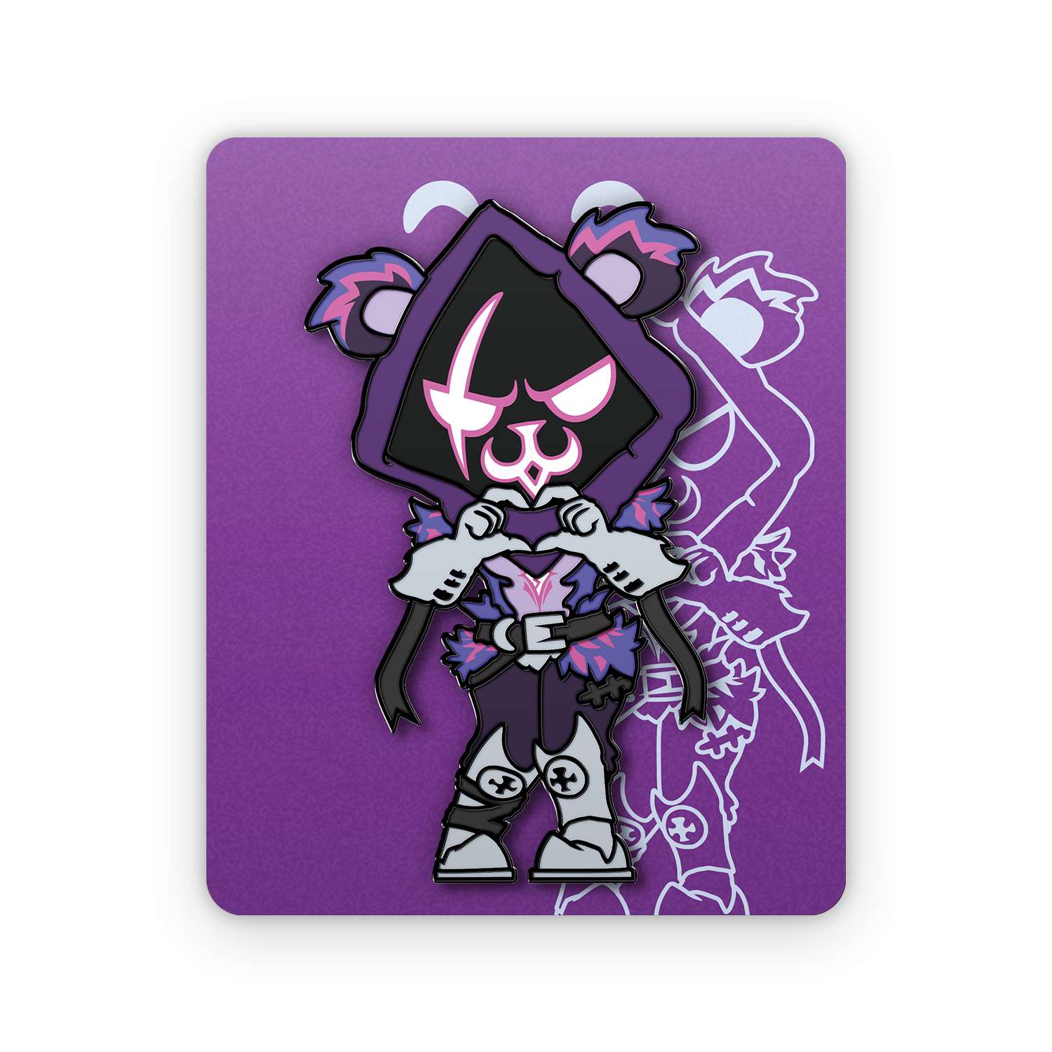 Alternative view of Raven Team Leader Pin
