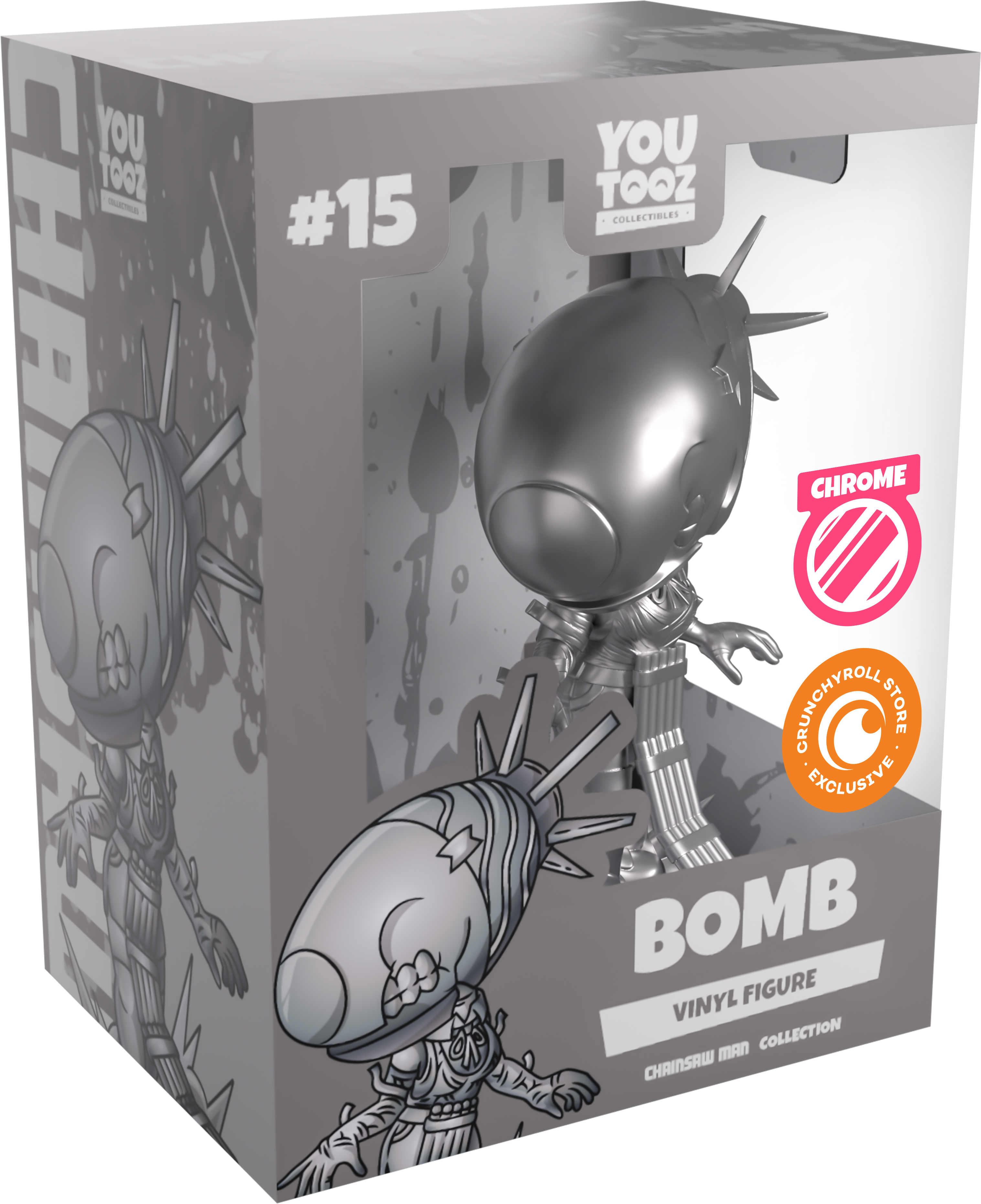 Alternative view of Silver Chrome Bomb (Crunchyroll Exclusive)