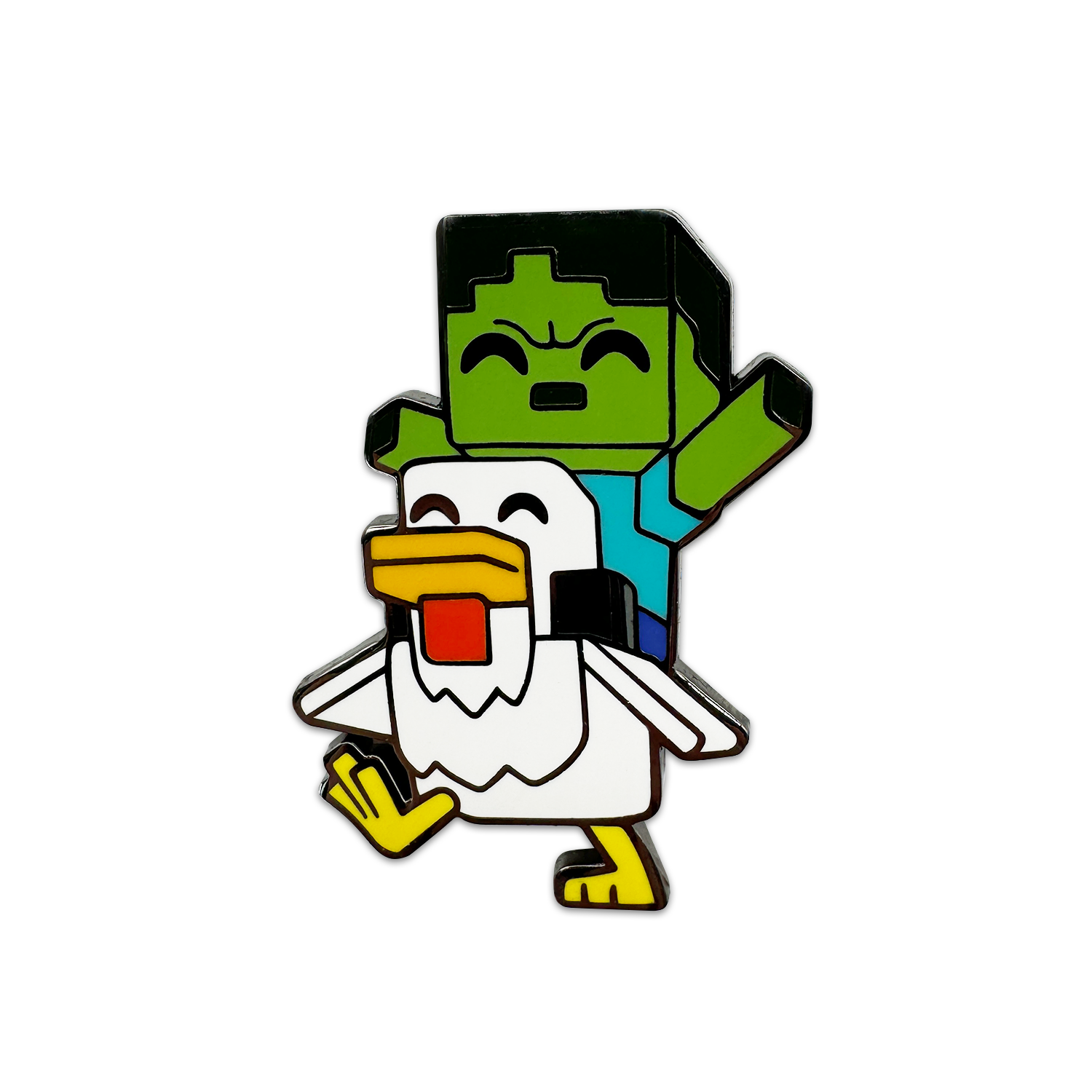 Alternative view of Minecraft Pin Set #2