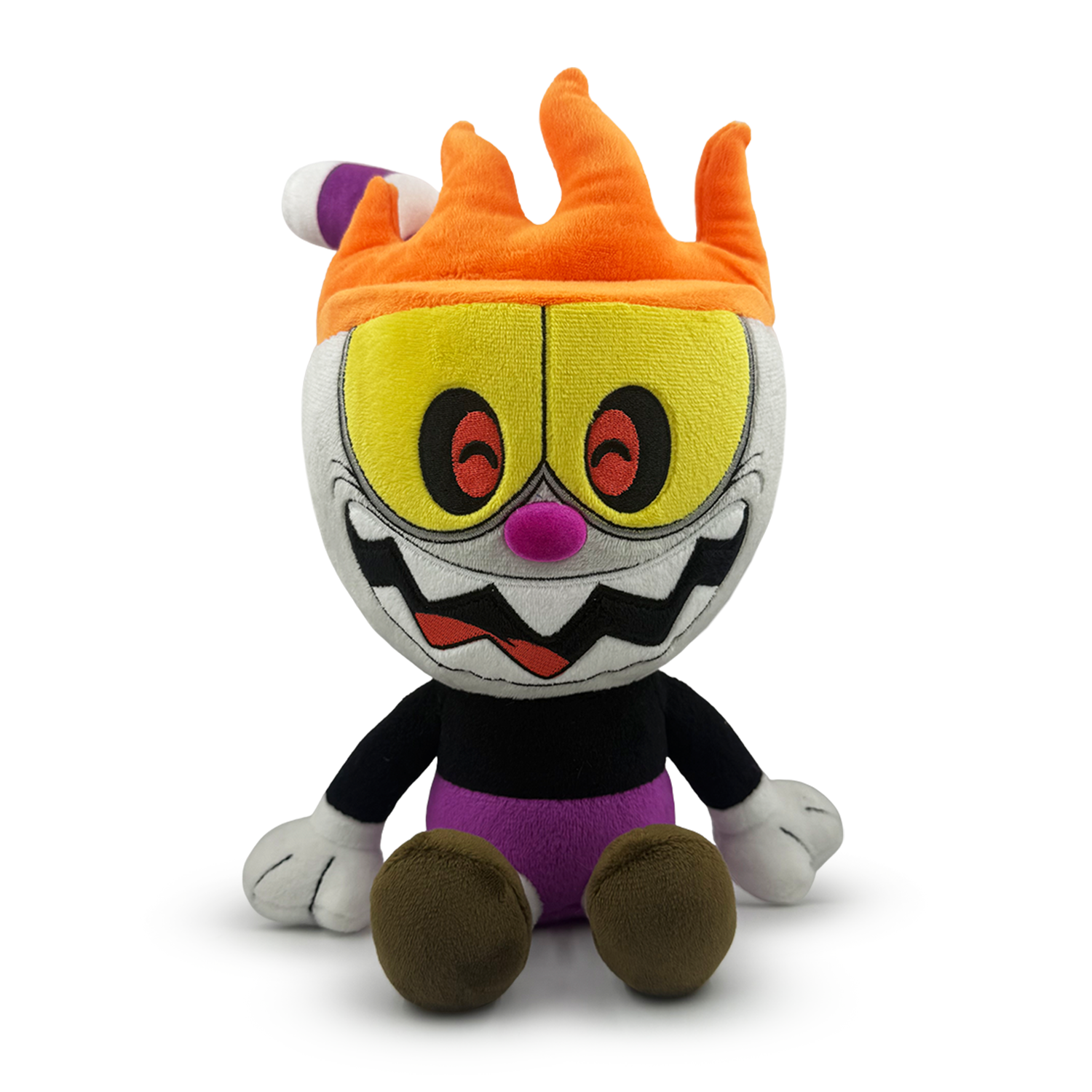 Alternative view of Evil Cuphead Plush (9in)