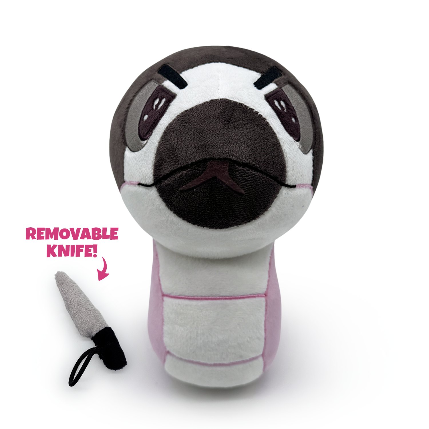 Alternative view of Marshmallow The Hoggie Plush (9in)