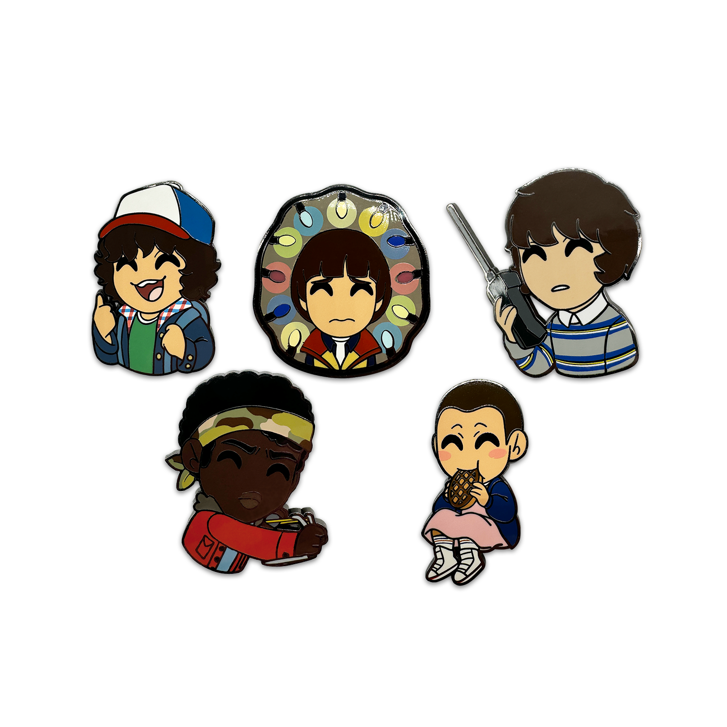 Alternative view of Stranger Things Pin Set