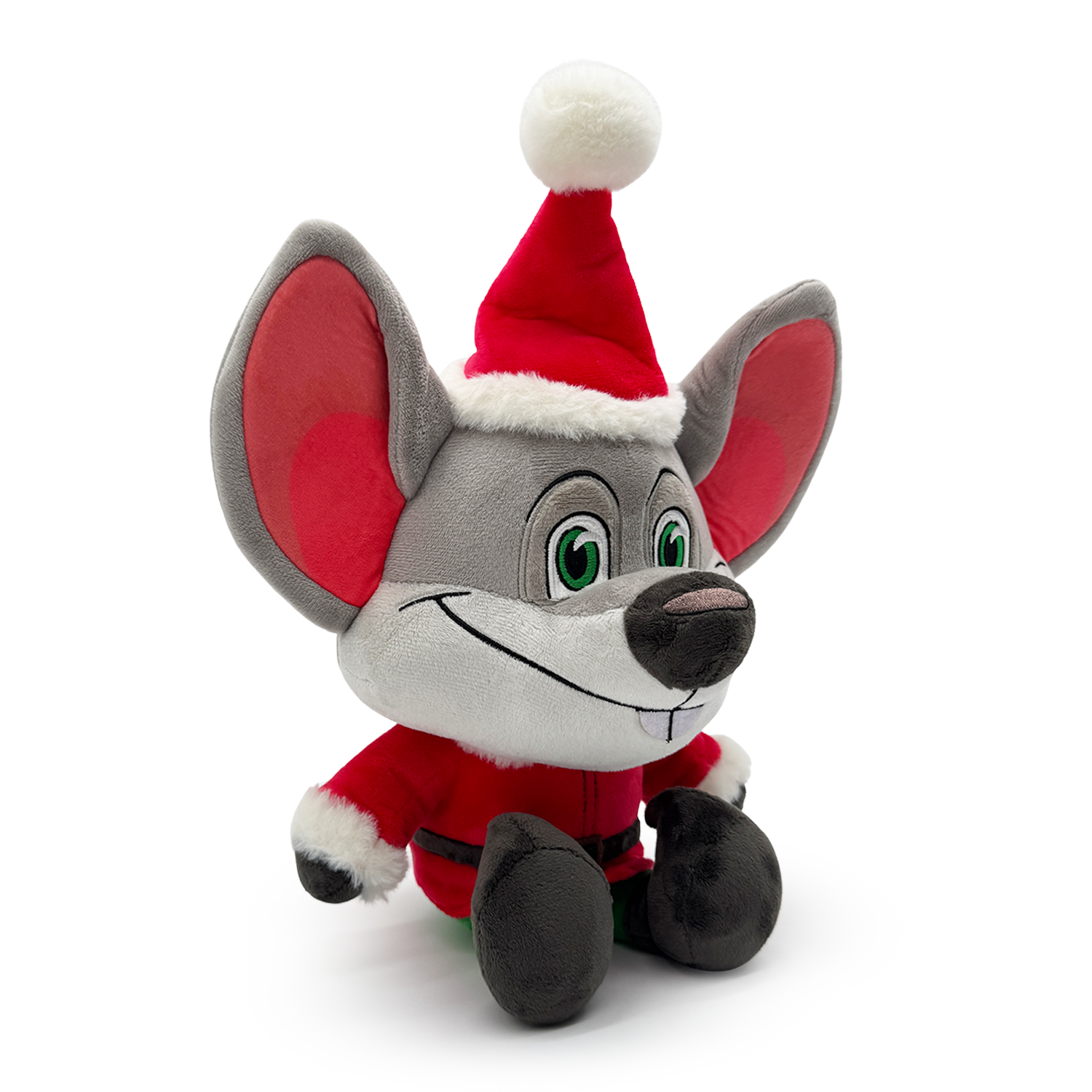 Chuck E. Cheese Christmas Edition Plush (9in) - Image 3