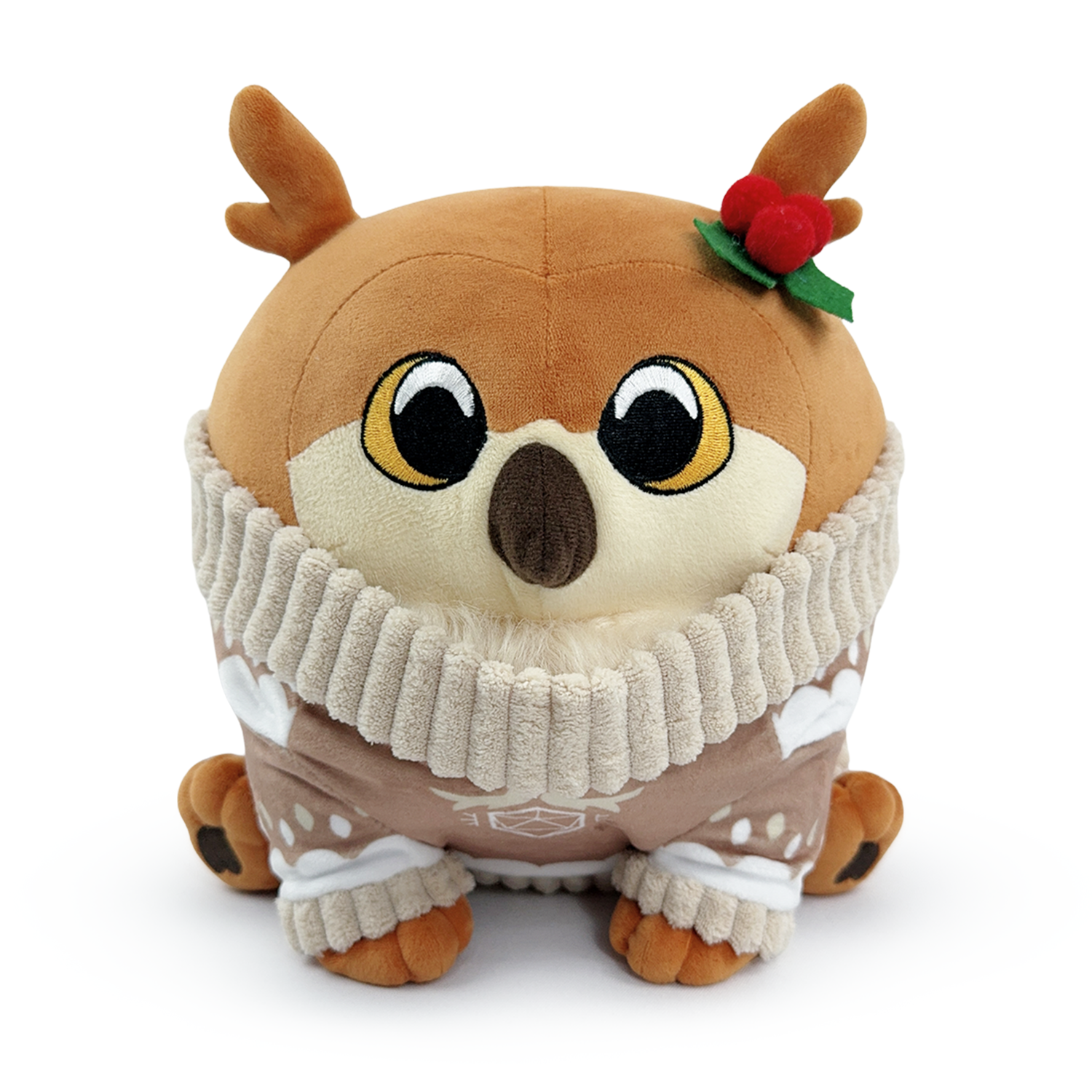 Alternative view of Holiday Owlbear Plush (9in)