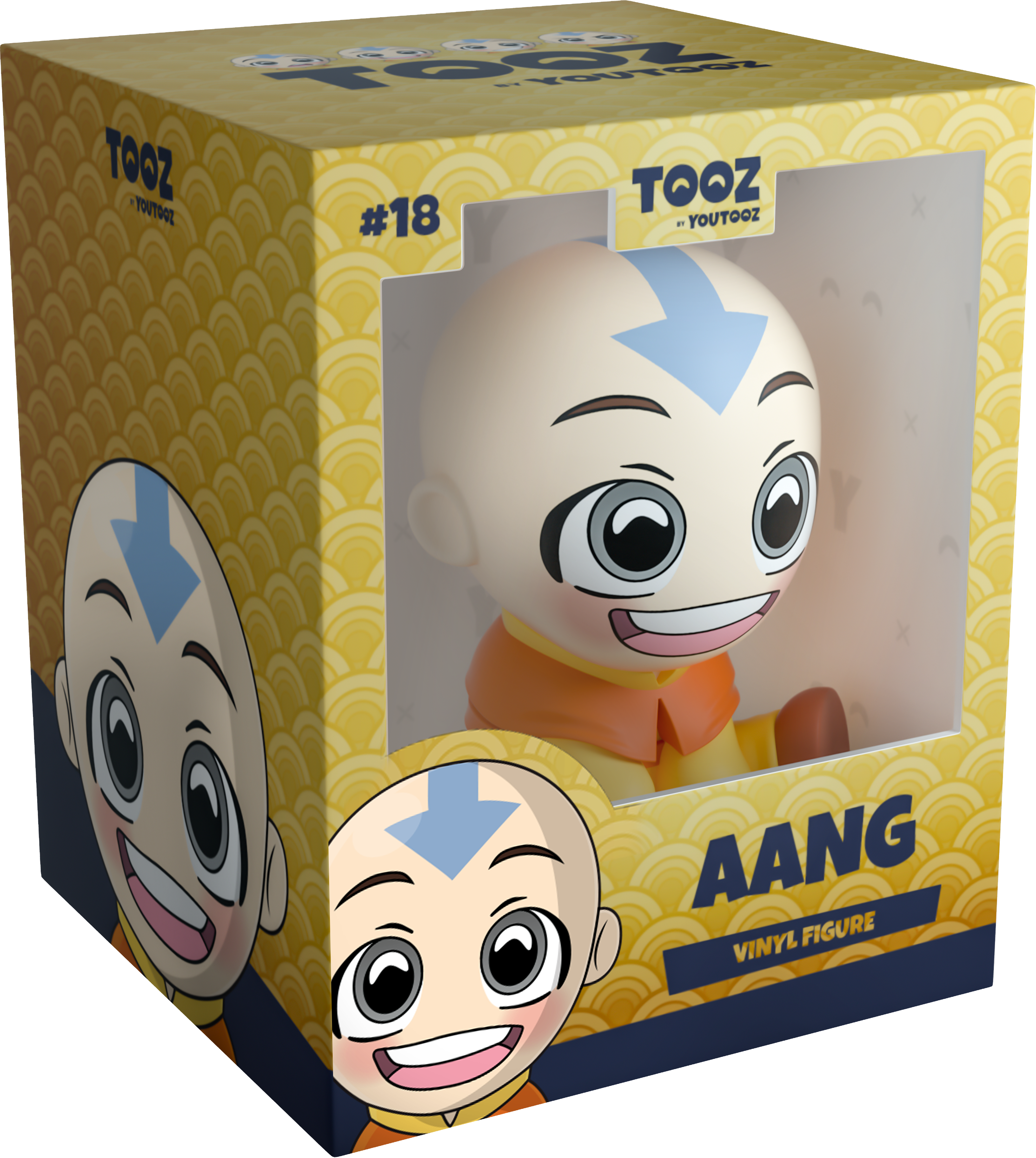 Alternative view of Aang Happy