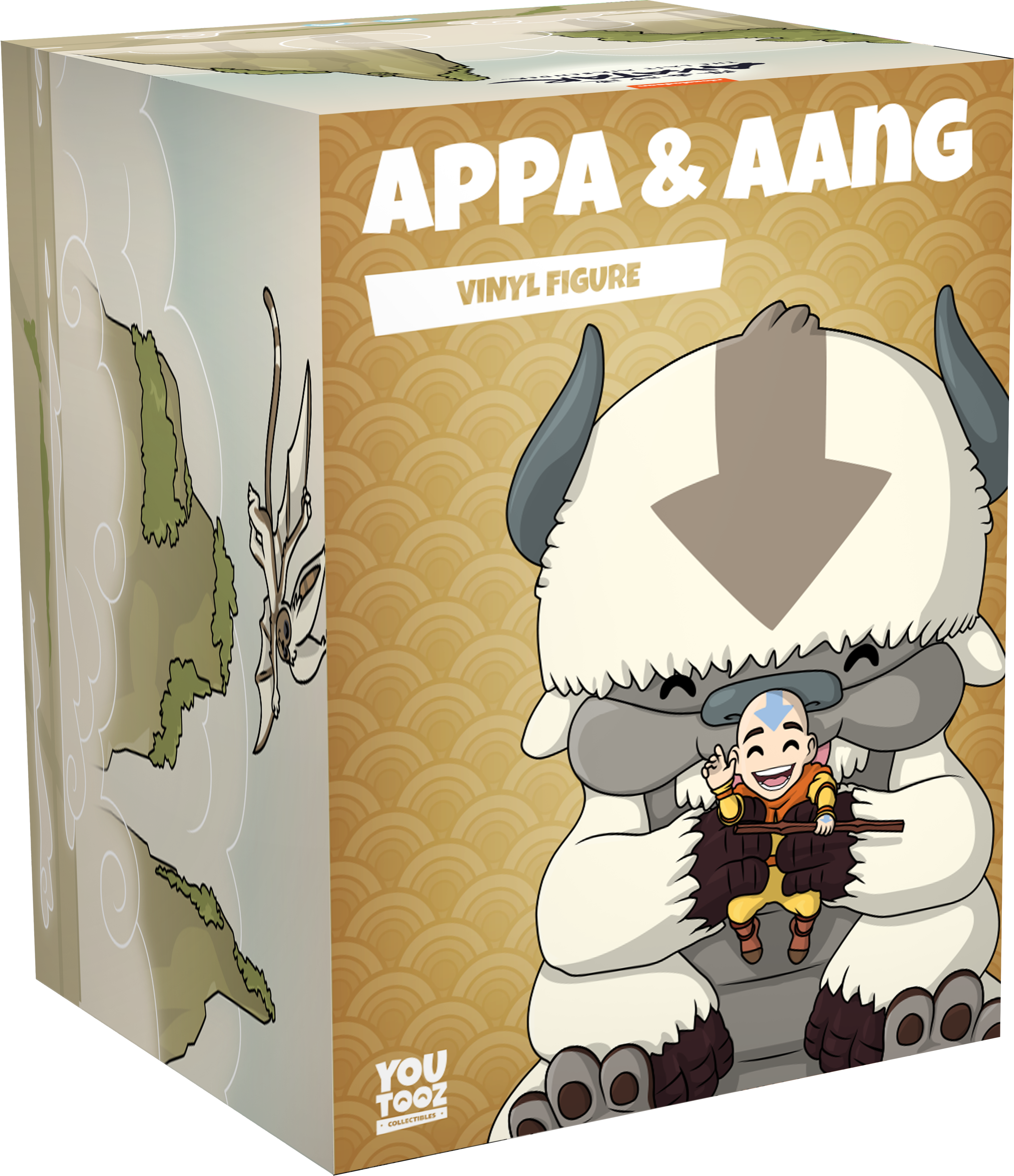 Alternative view of Appa and Aang 1ft