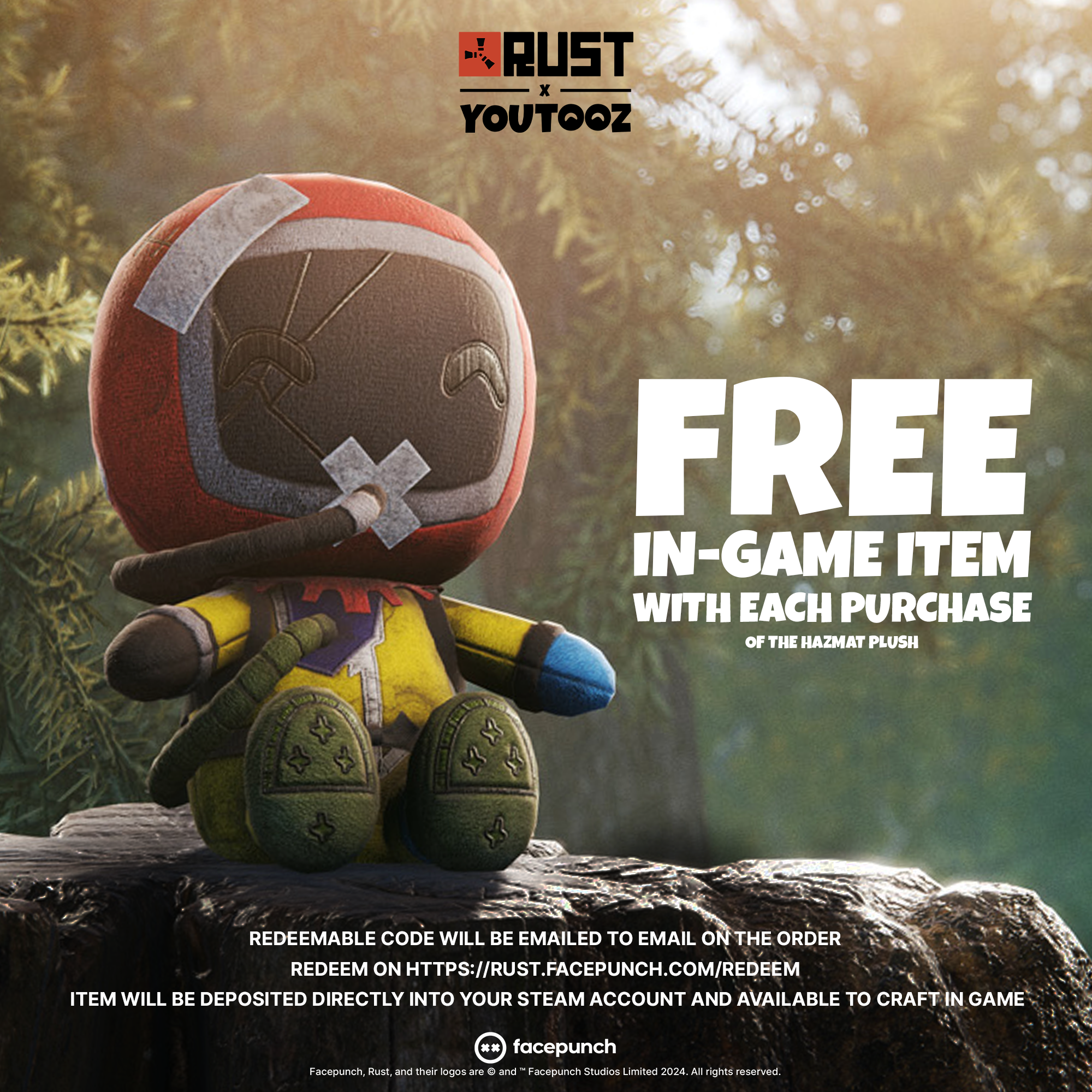 Alternative view of Hazmat Plush (9in)