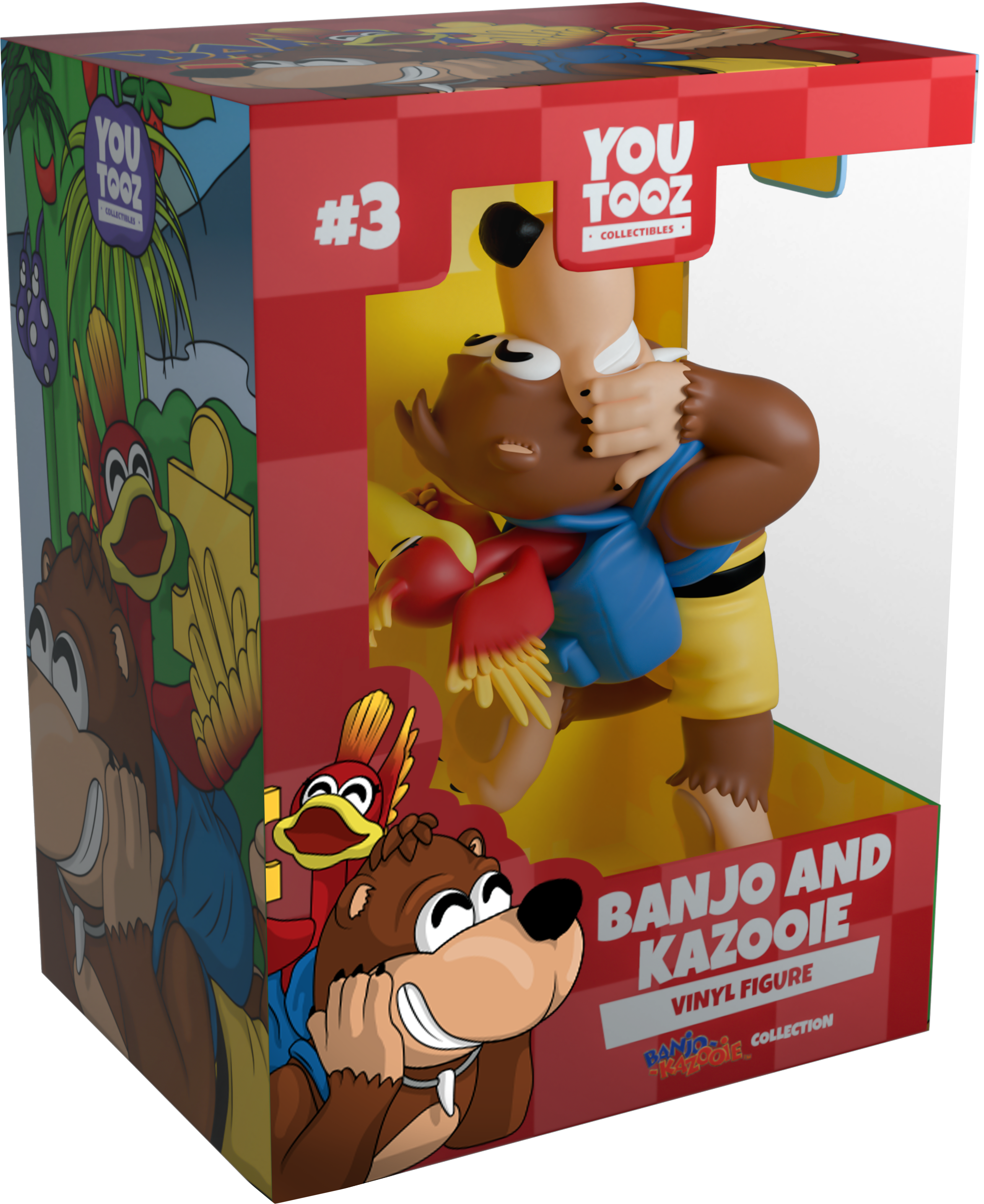 Alternative view of Banjo and Kazooie