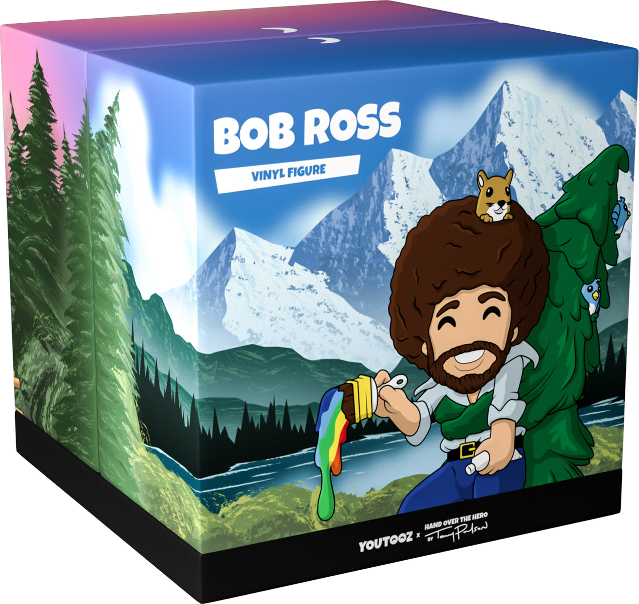 Alternative view of Bob Ross Hand over the Hero