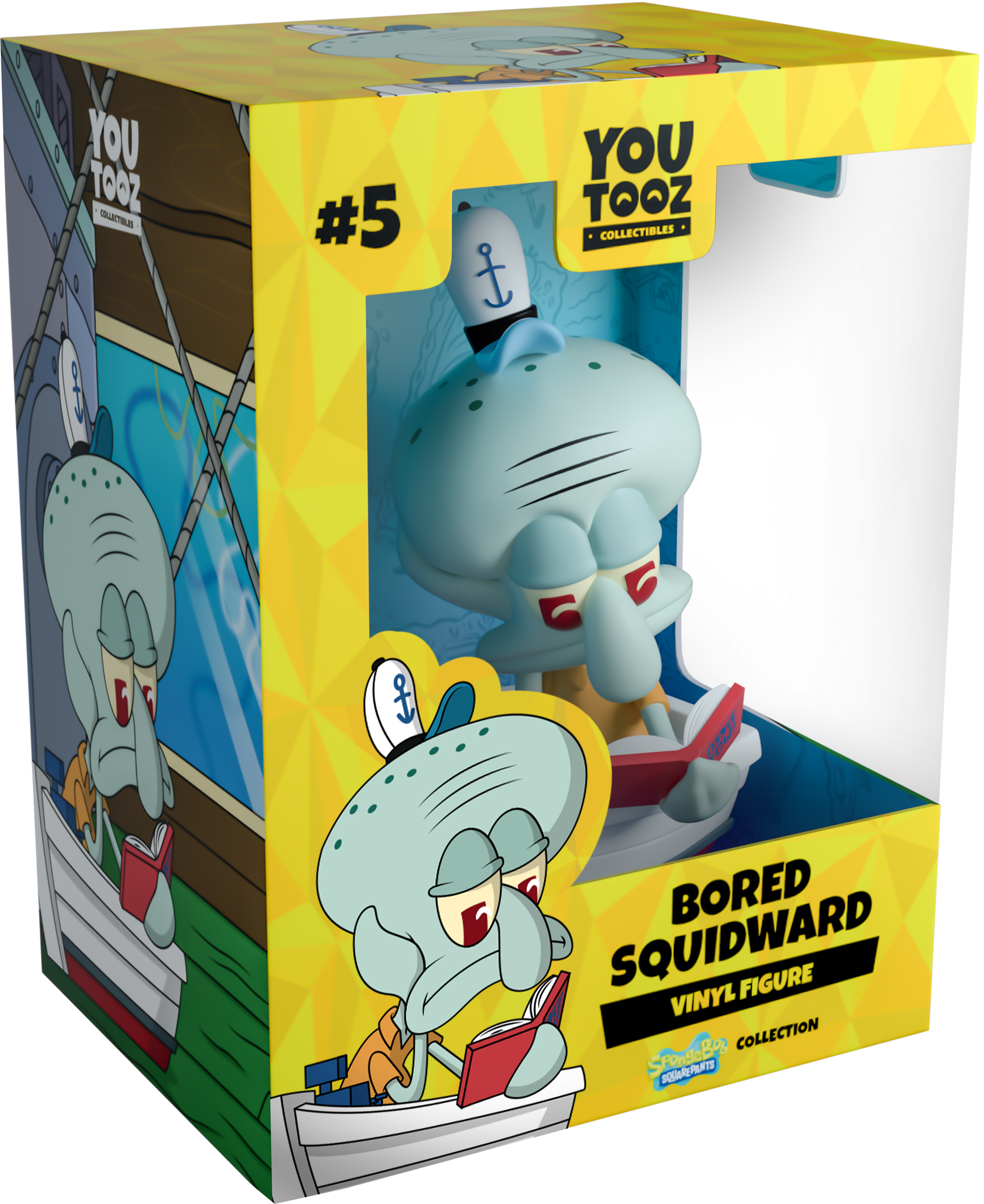 Alternative view of Bored Squidward