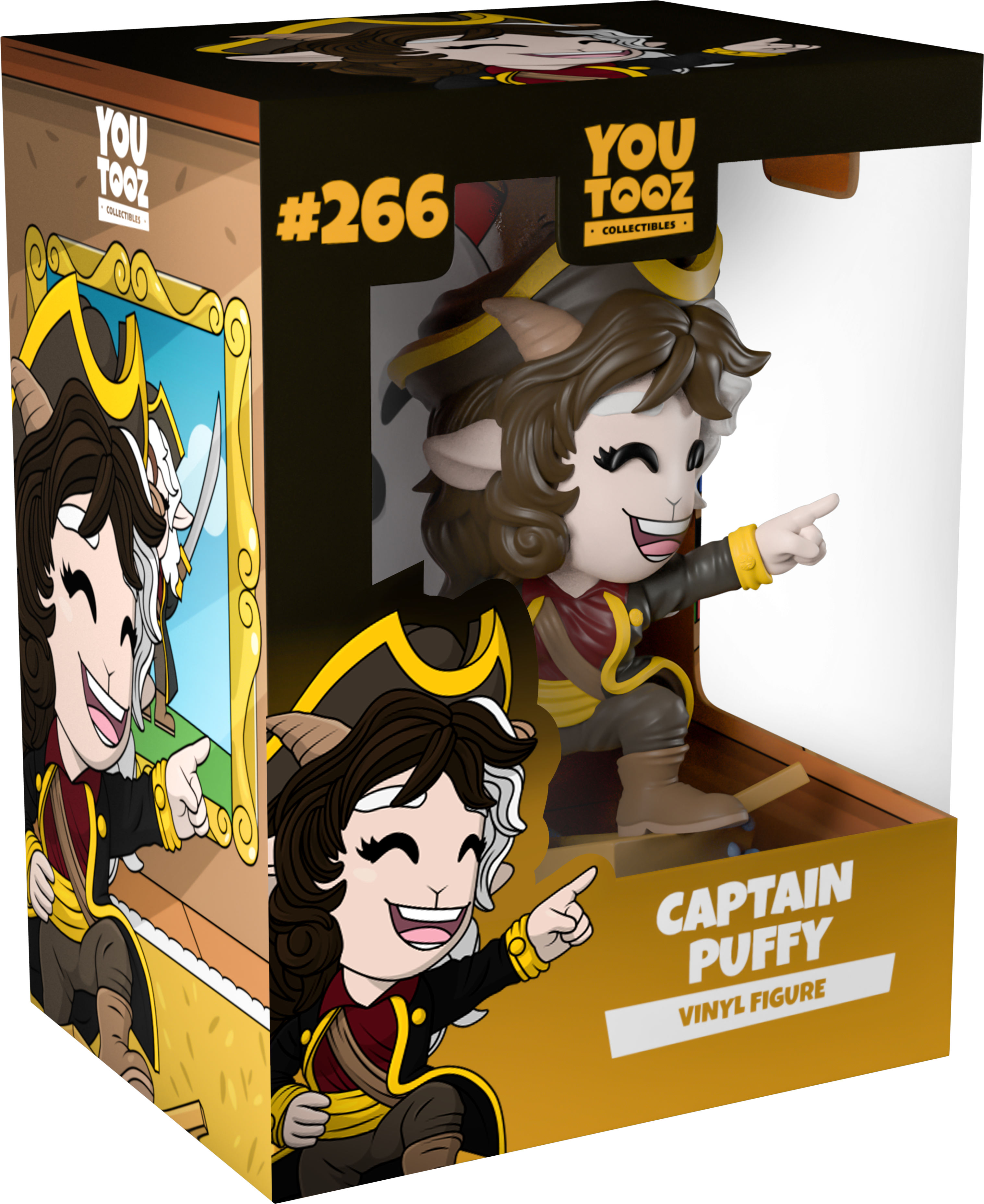 Alternative view of Captain Puffy