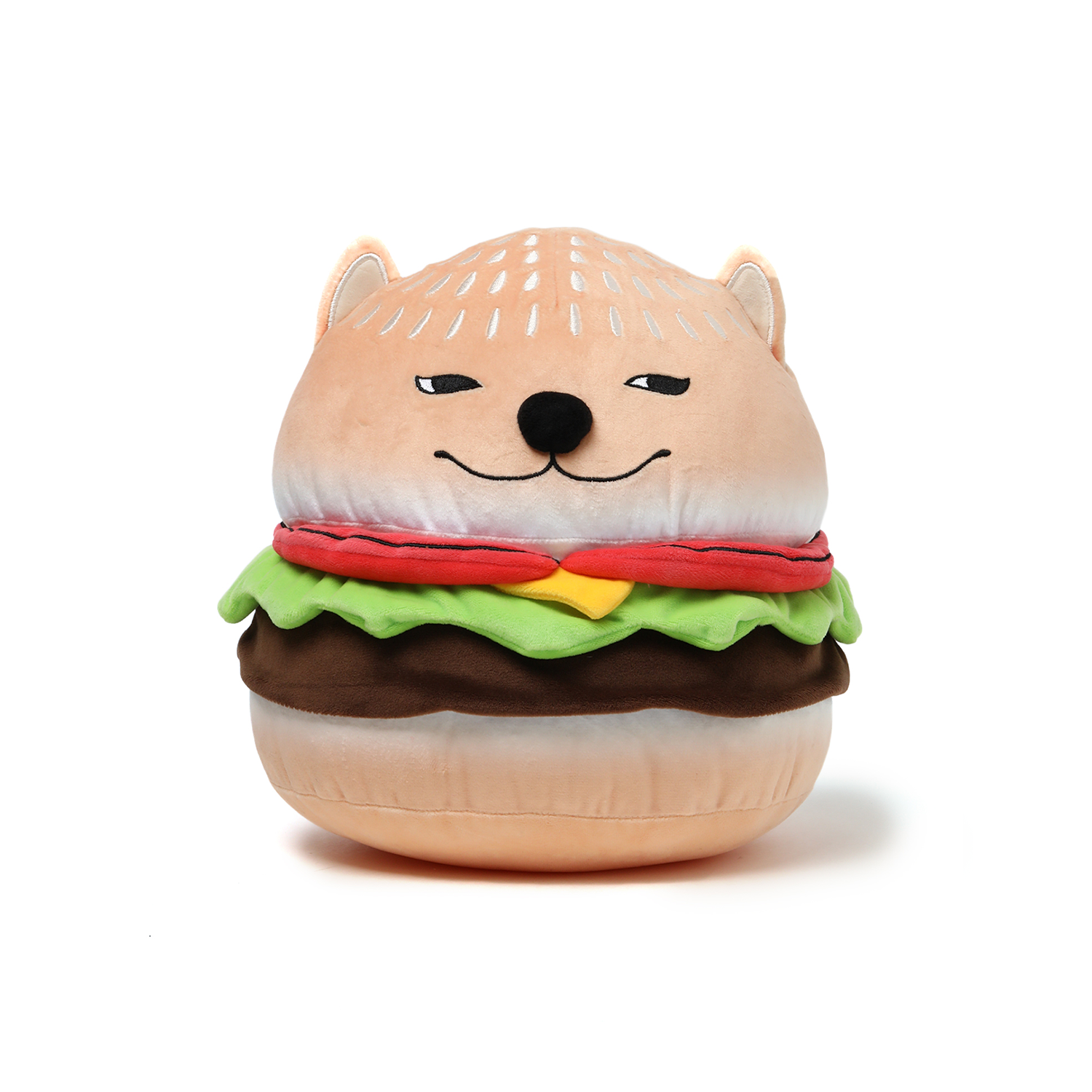 Alternative view of Cheemsburger Plush (9in)