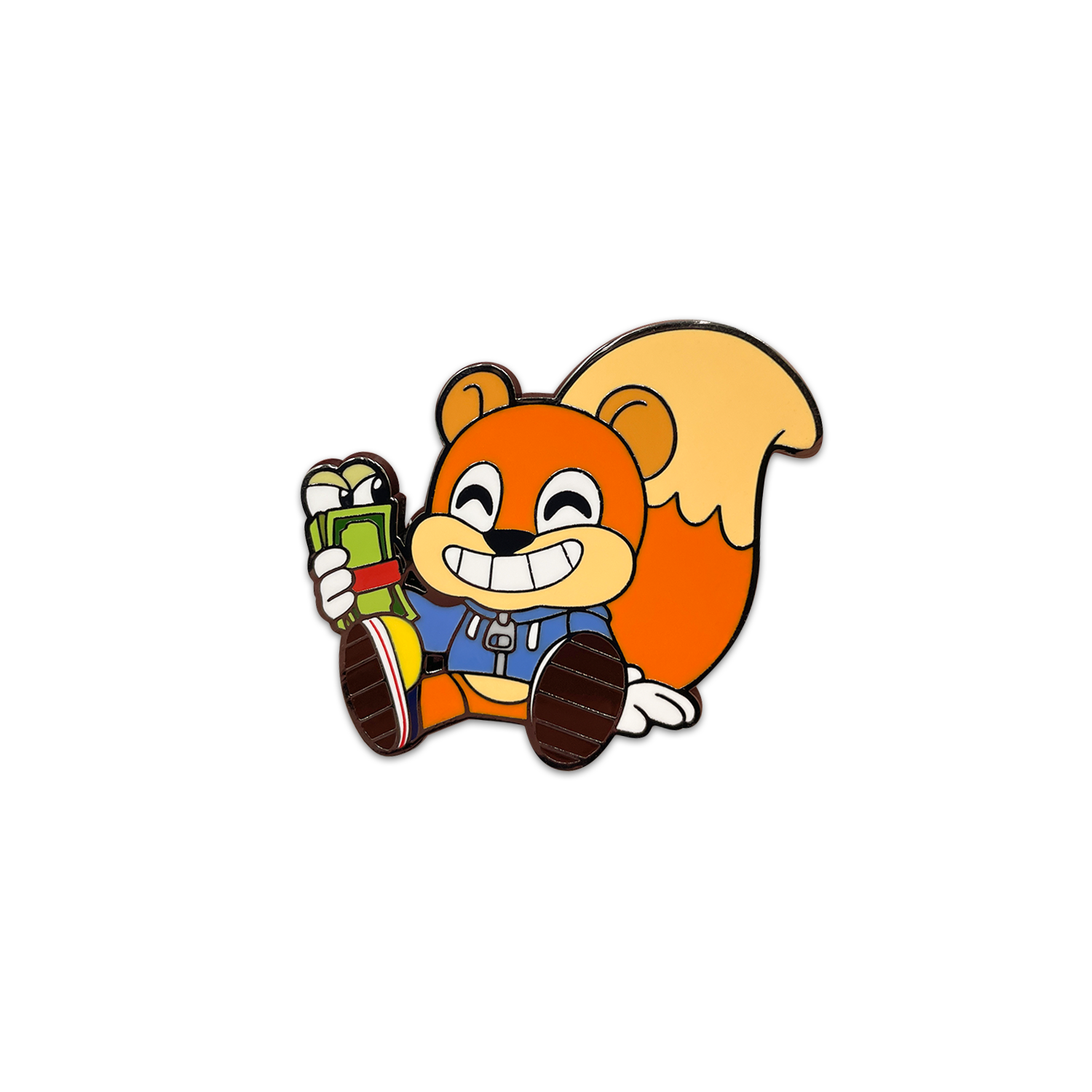 Alternative view of Conker’s Bad Fur Day Pin Set