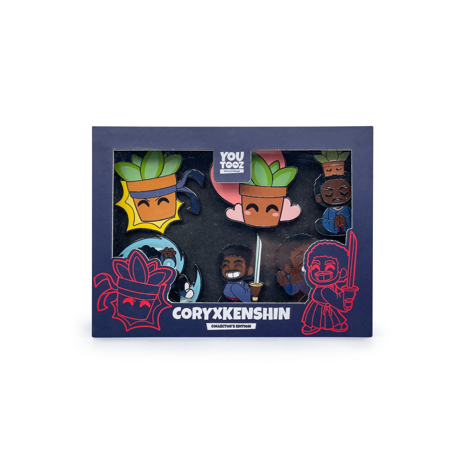 Alternative view of CoryxKenshin Pin Set