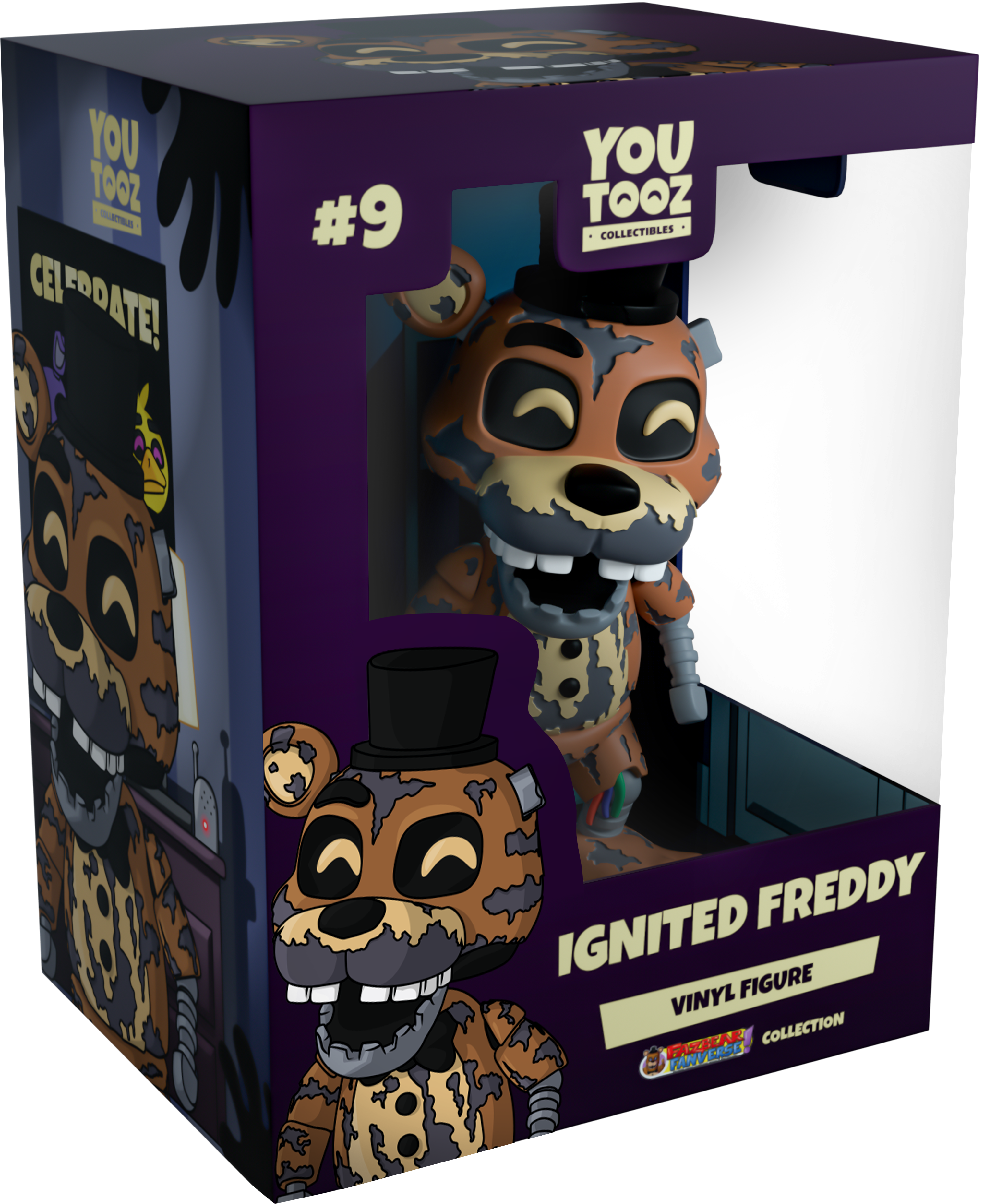Alternative view of Ignited Freddy