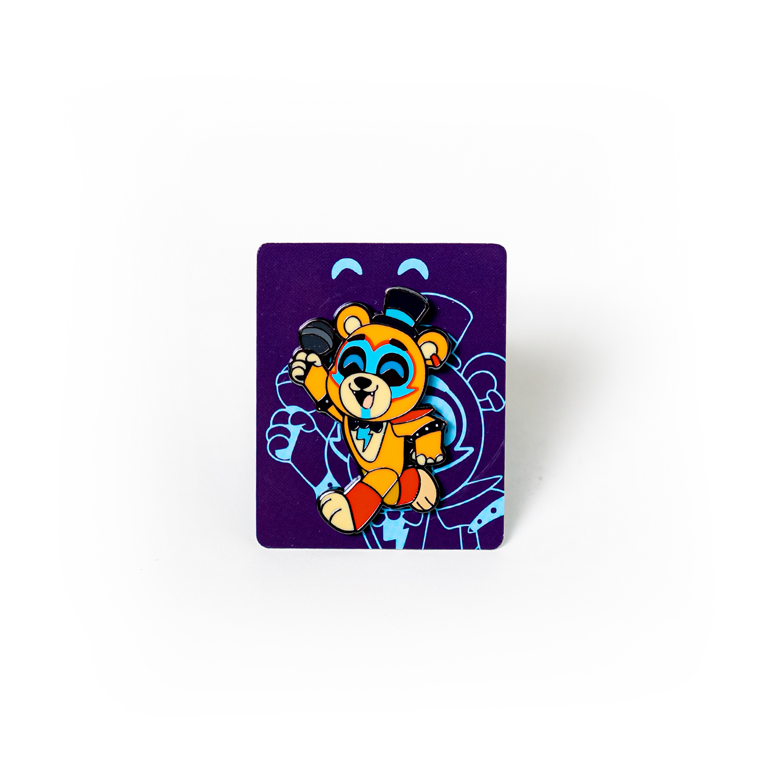 Alternative view of Glamrock Freddy Pin