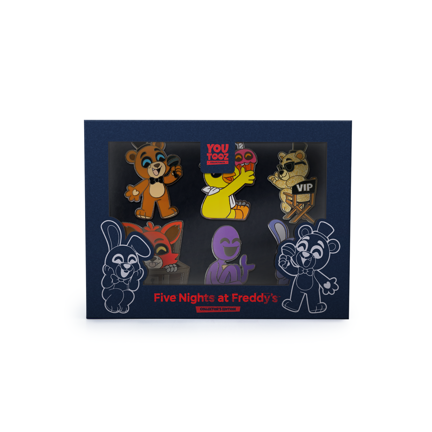 Alternative view of FNAF Pin Set