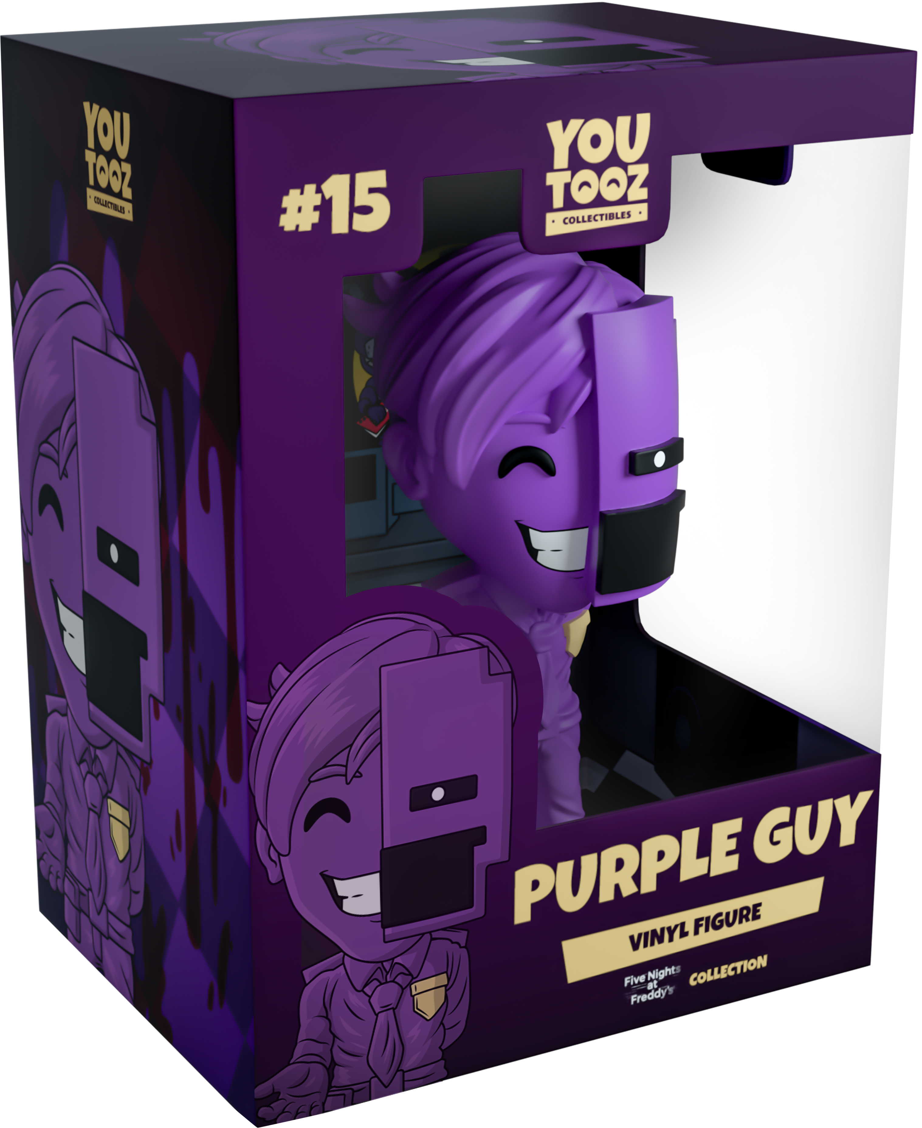 Alternative view of Purple Guy