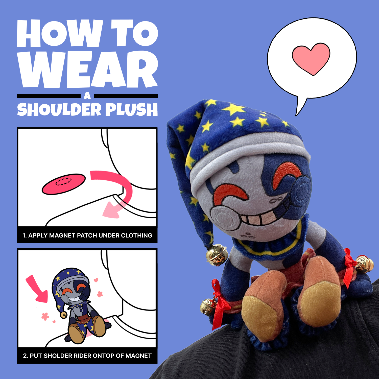 Alternative view of Moon Shoulder Rider (6in)
