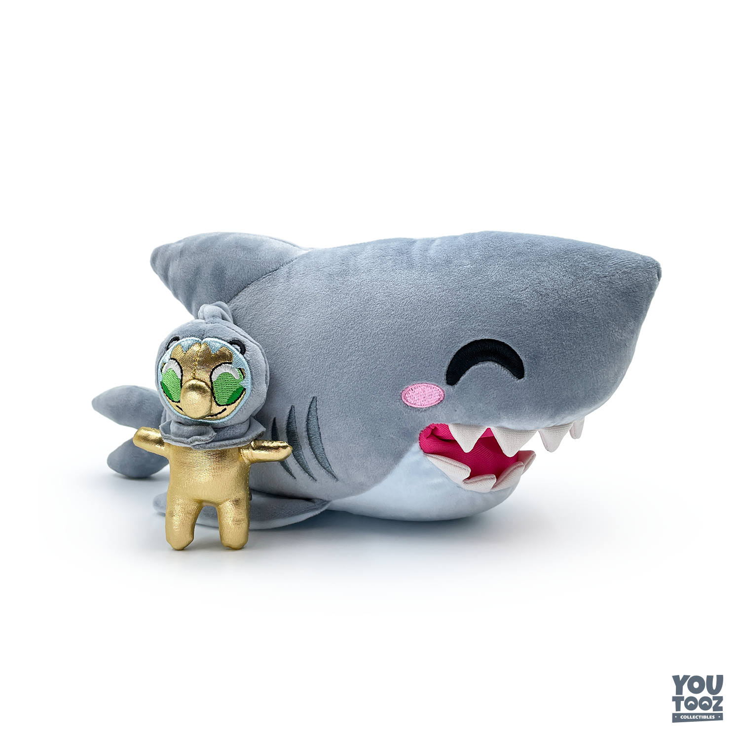 Alternative view of Foolish Gamers Shark Plush (1ft)