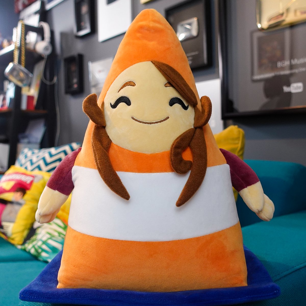Alternative view of Traffic Cone Becky Plush (1ft)