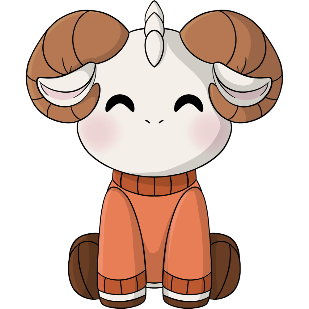 Jschlatt Orange Ram (1ft)