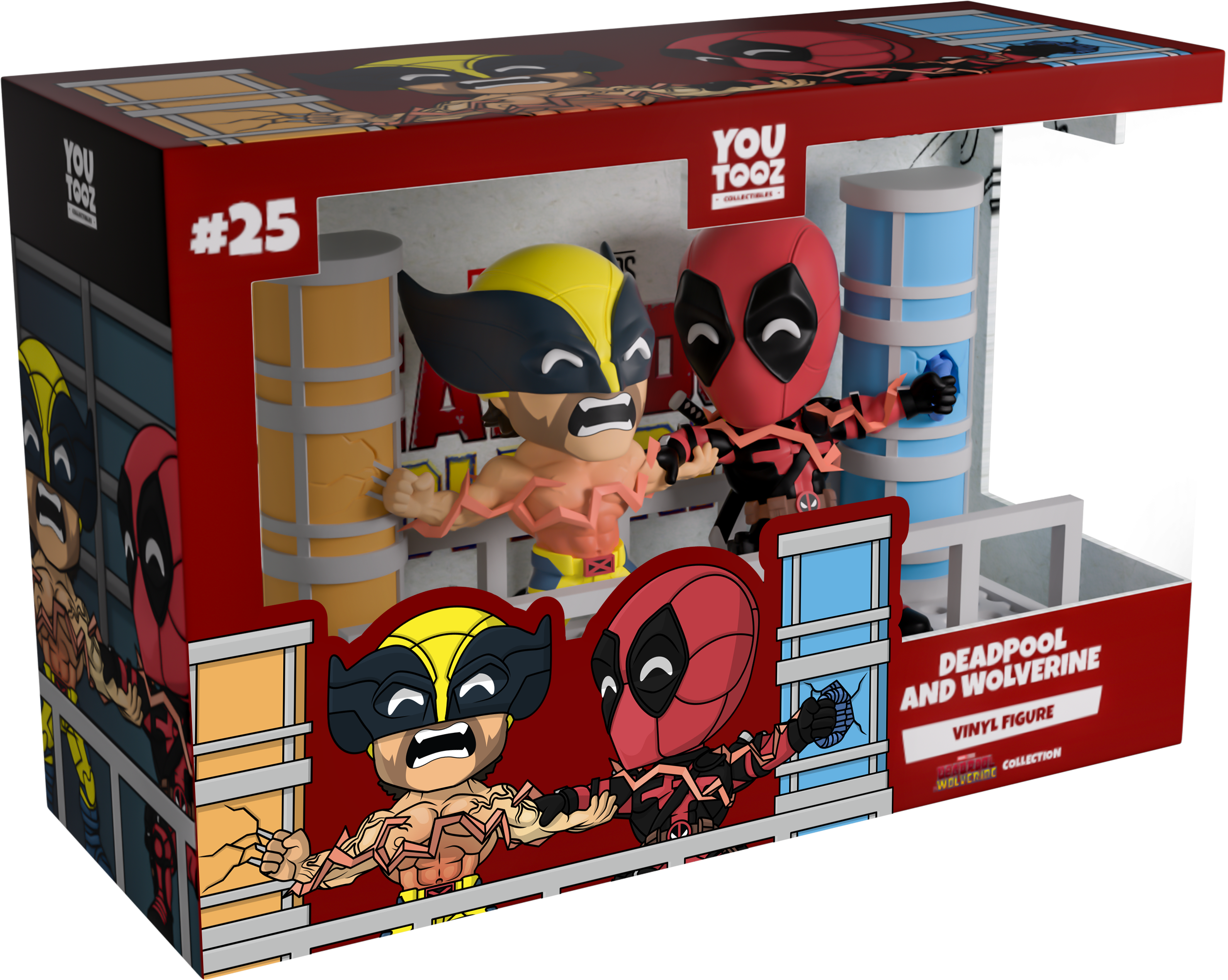 Alternative view of Deadpool and Wolverine
