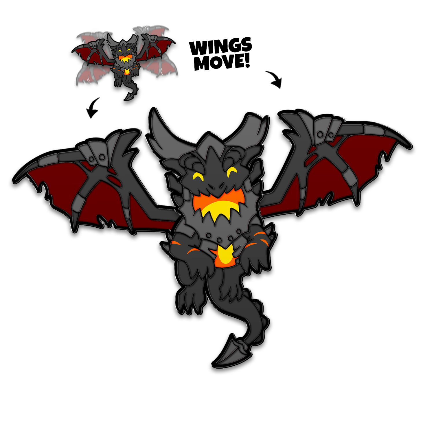 Deathwing Pin - Image 2
