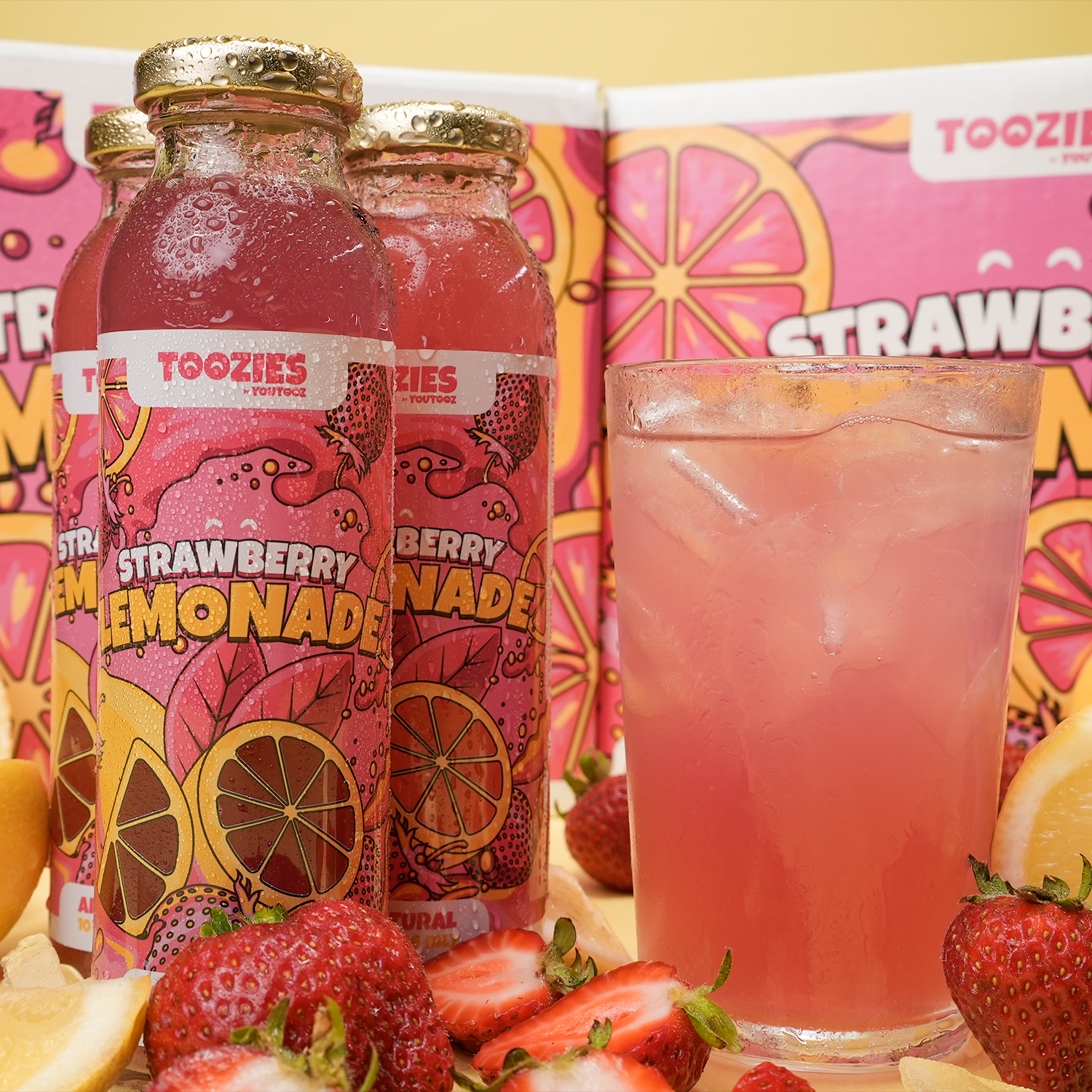 Toozies Strawberry Lemonade (6 pack) - Image 2