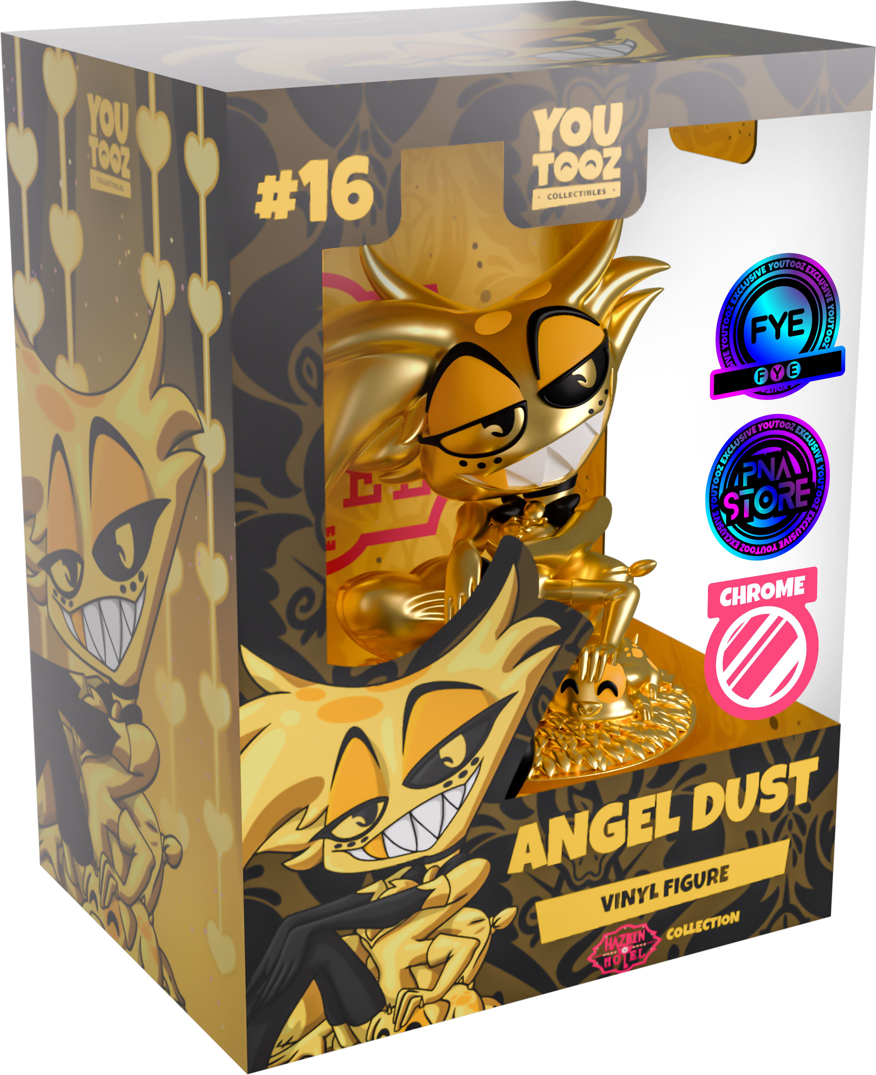 Alternative view of Gold Chrome Angel Dust