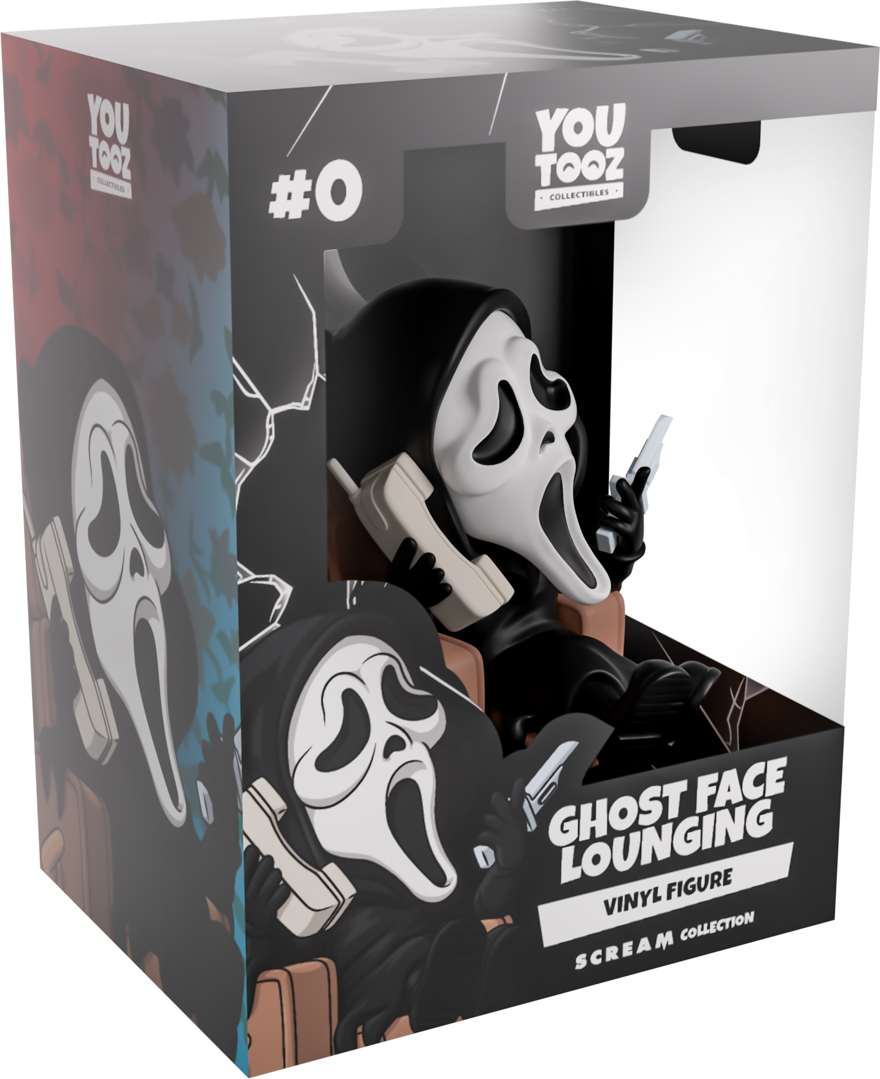 Alternative view of Ghost Face Lounging
