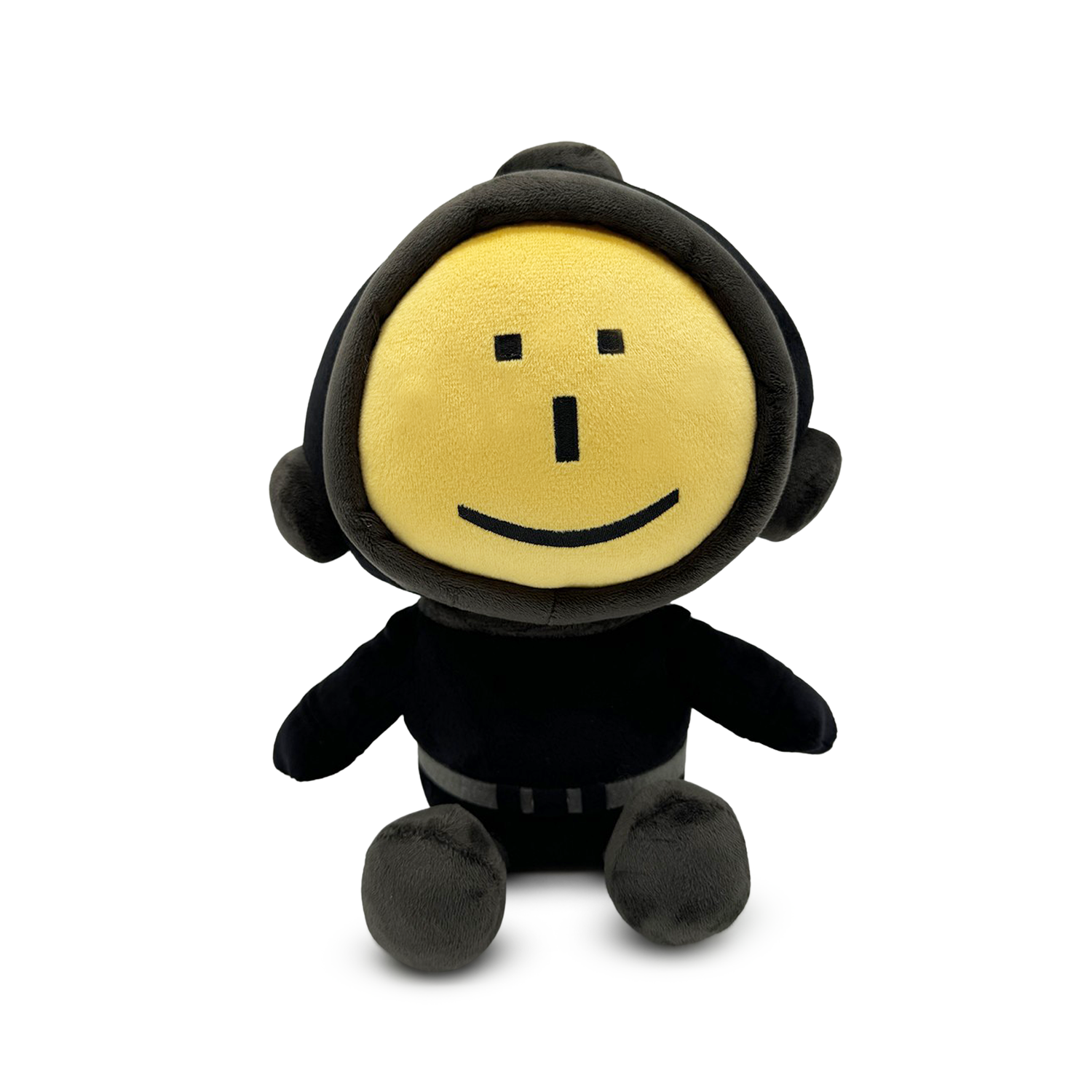 Alternative view of Content Warning Yellow Plush (9in)