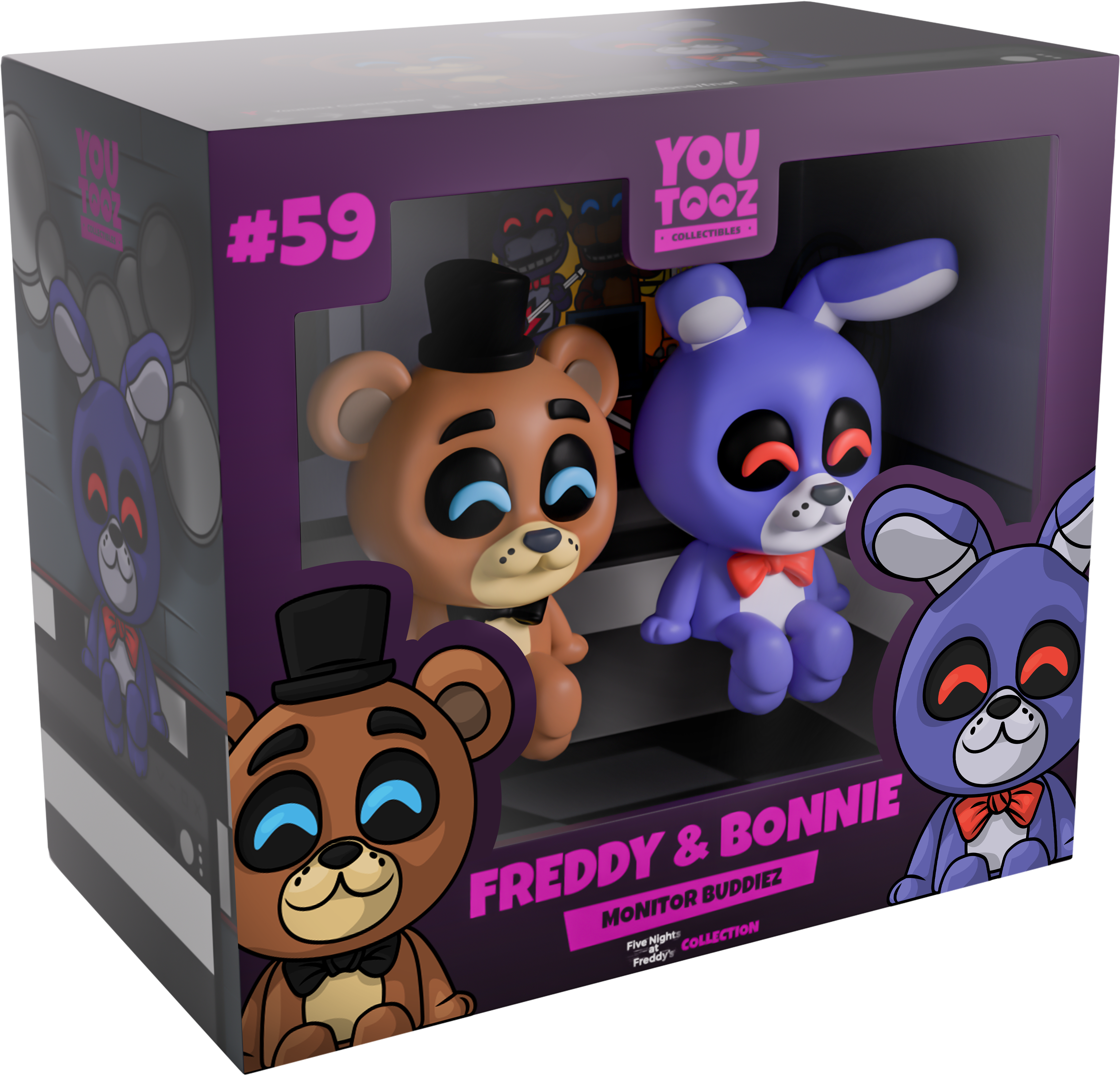 Alternative view of Freddy and Bonnie